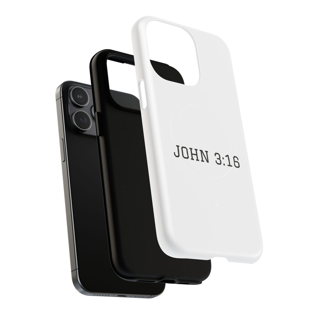John 3:16 Tough Magnetic Phone Case Slim Protective Christian iPhone Cover