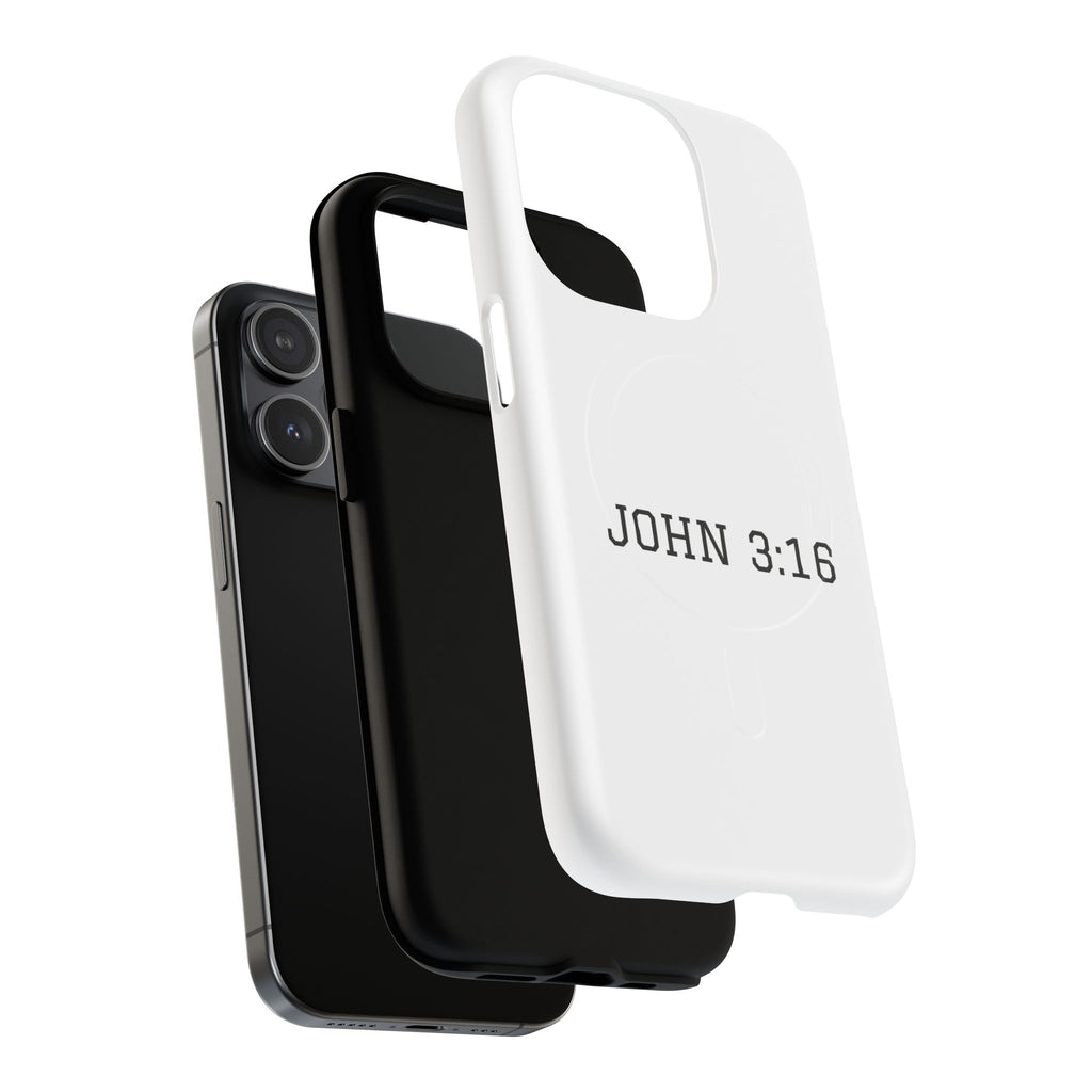 John 3:16 Tough Magnetic Phone Case Slim Protective Christian iPhone Cover