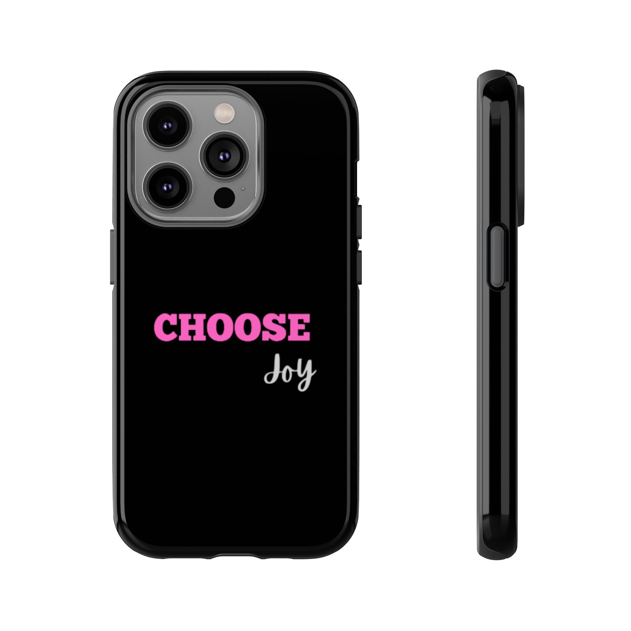 Choose Joy phone case | inspirational text iPhone case