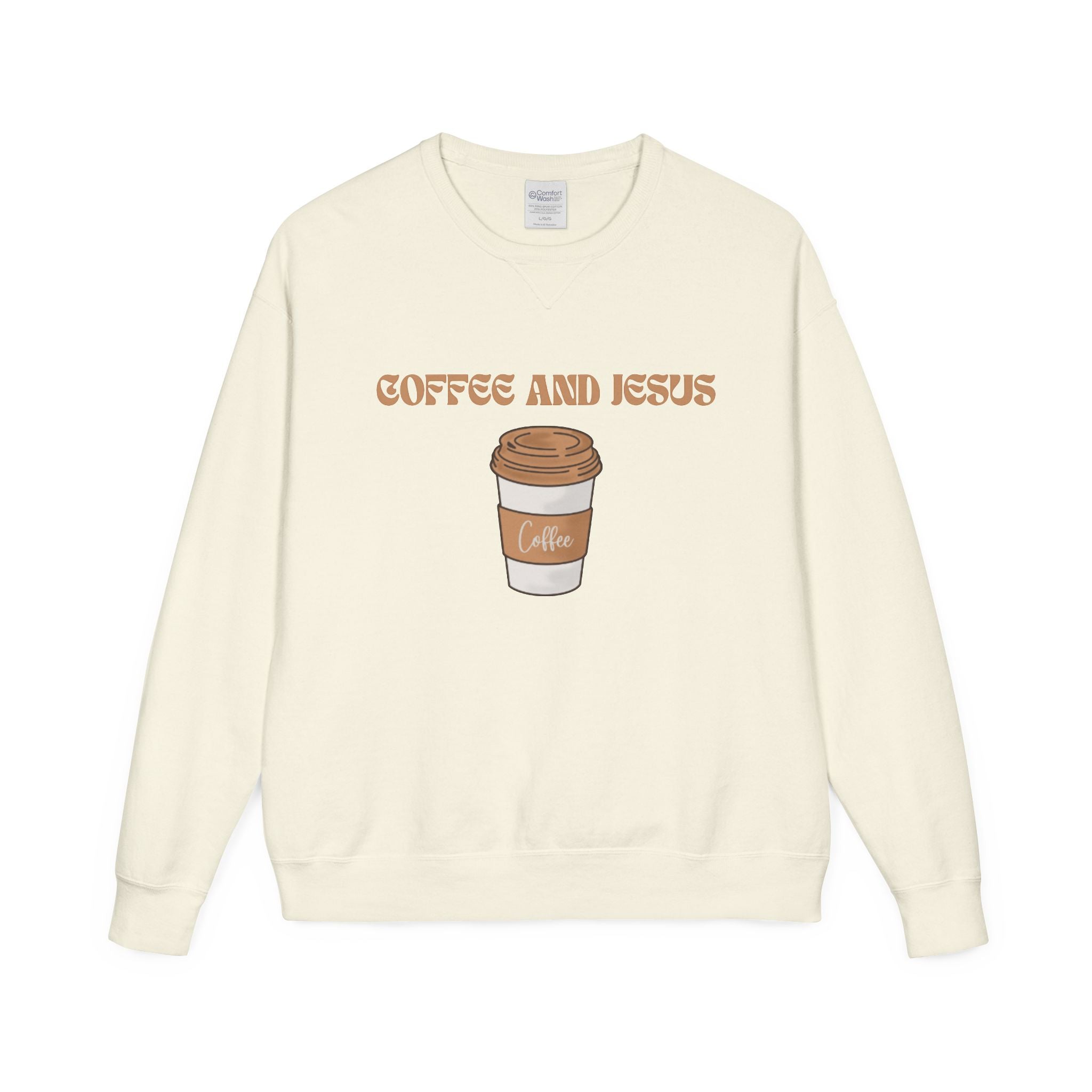 Coffee and Jesus Crewneck Sweatshirt