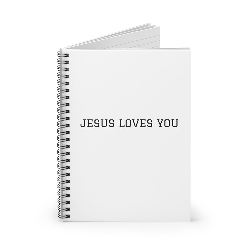 Jesus Loves You Spiral Notebook