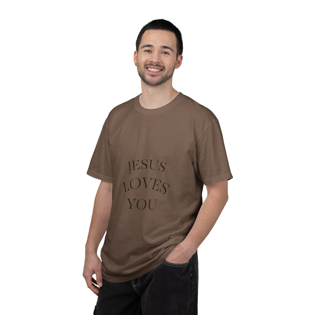 Jesus Loves You T-Shirt — Minimal Faith Graphic Tee