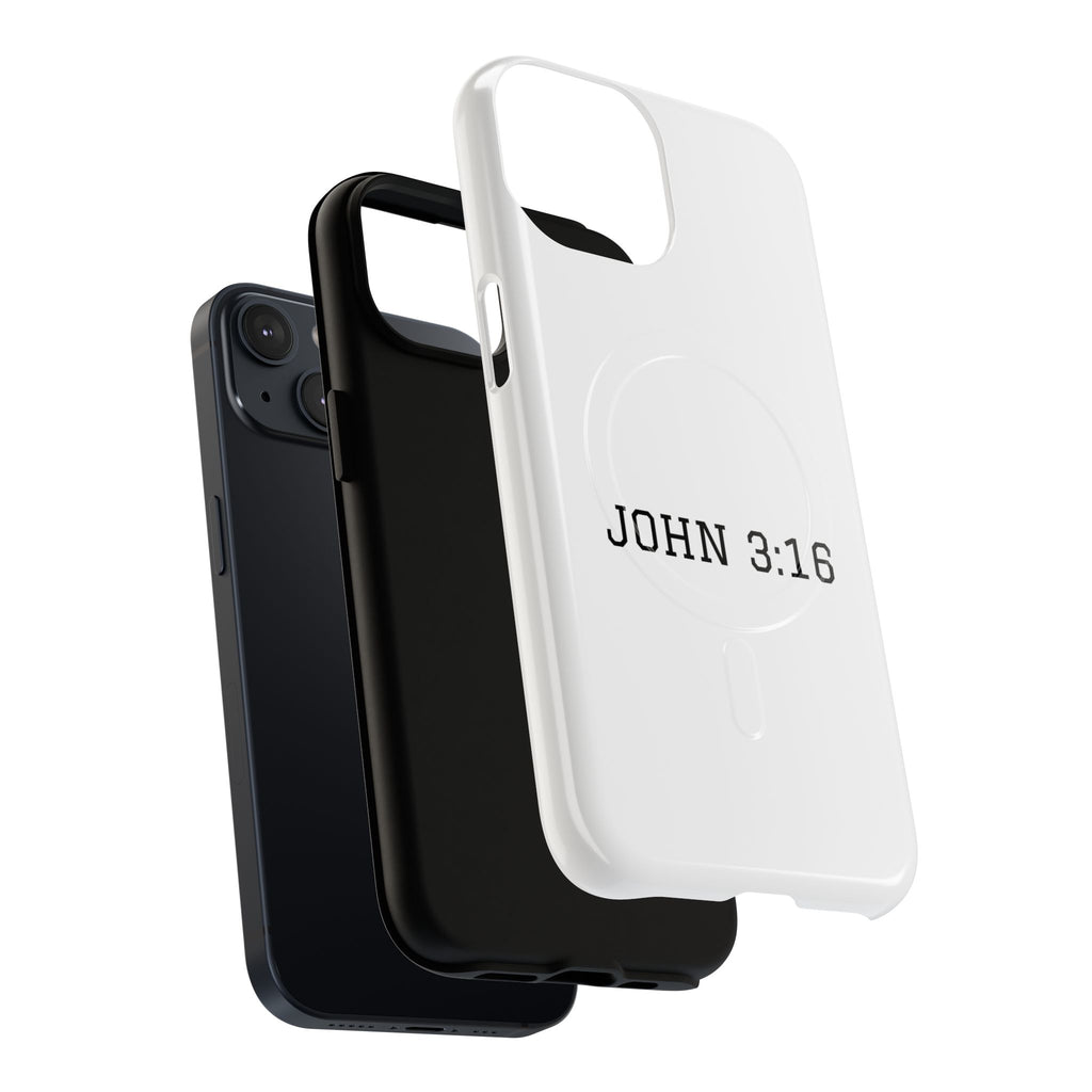John 3:16 Tough Magnetic Phone Case Slim Protective Christian iPhone Cover
