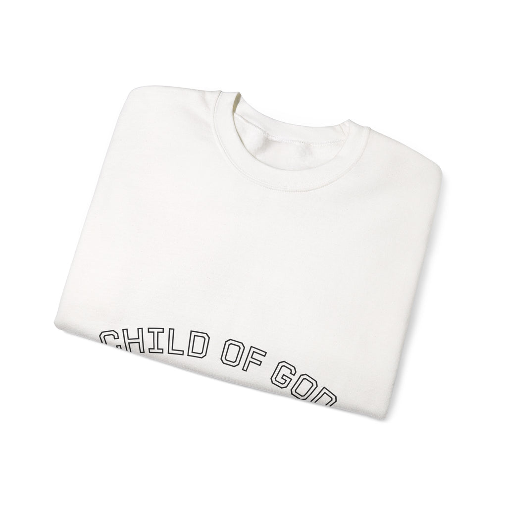 Child of God Crewneck Sweatshirt — Faith-Based Christian Pullover