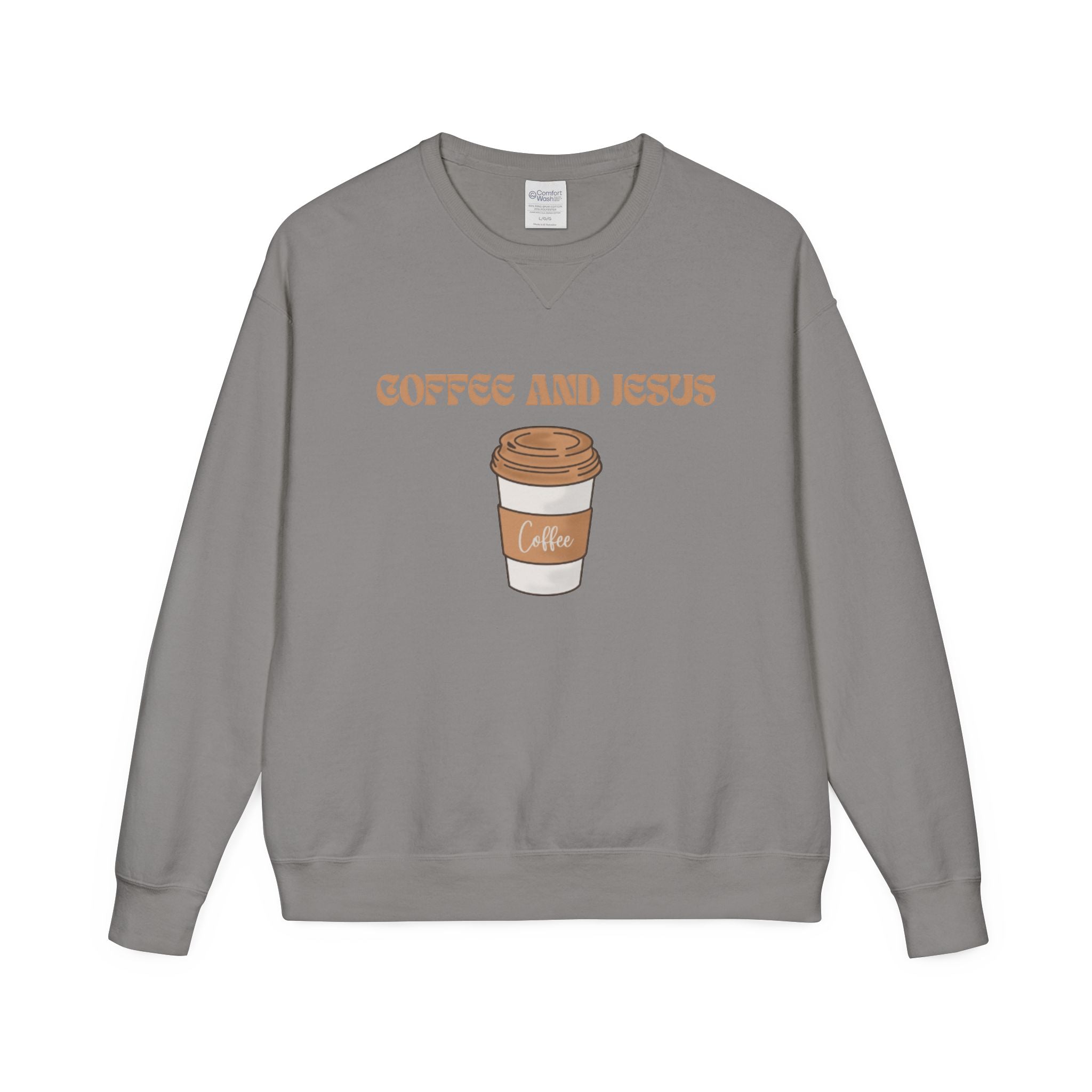 Coffee and Jesus Crewneck Sweatshirt
