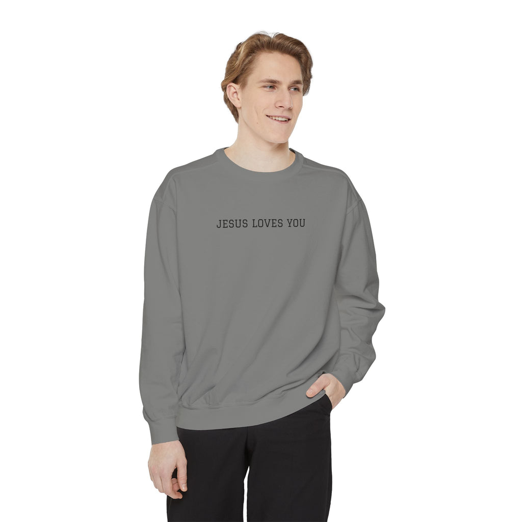 Jesus Loves You Minimalist Sweatshirt
