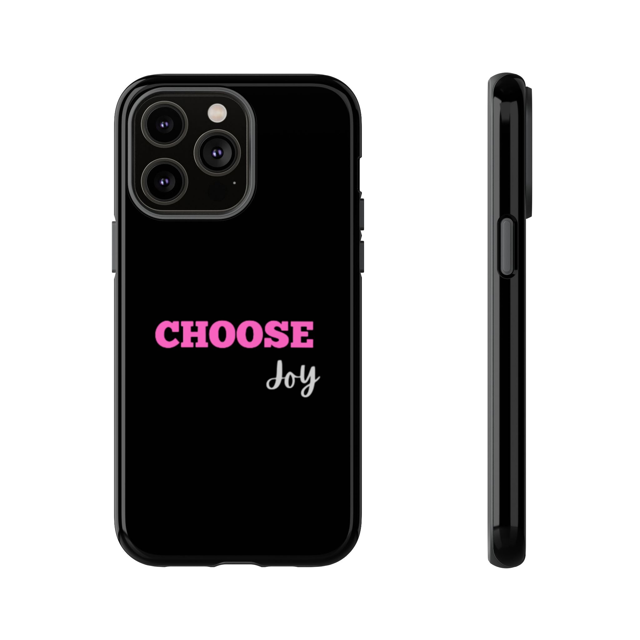 Choose Joy phone case | inspirational text iPhone case