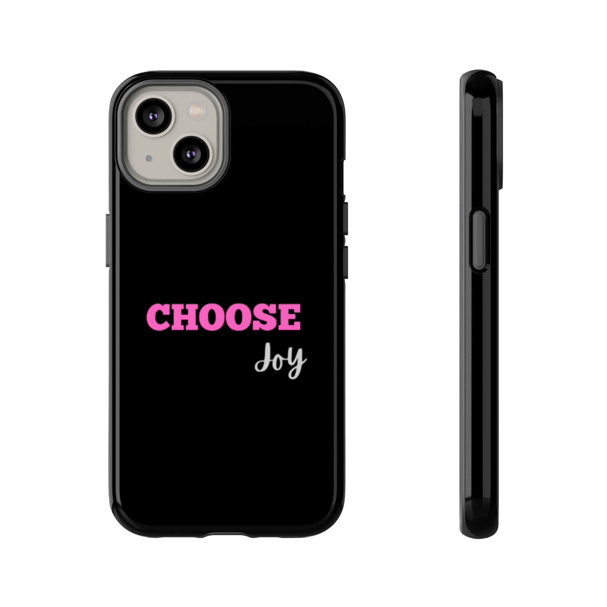 Choose Joy phone case | inspirational text iPhone case