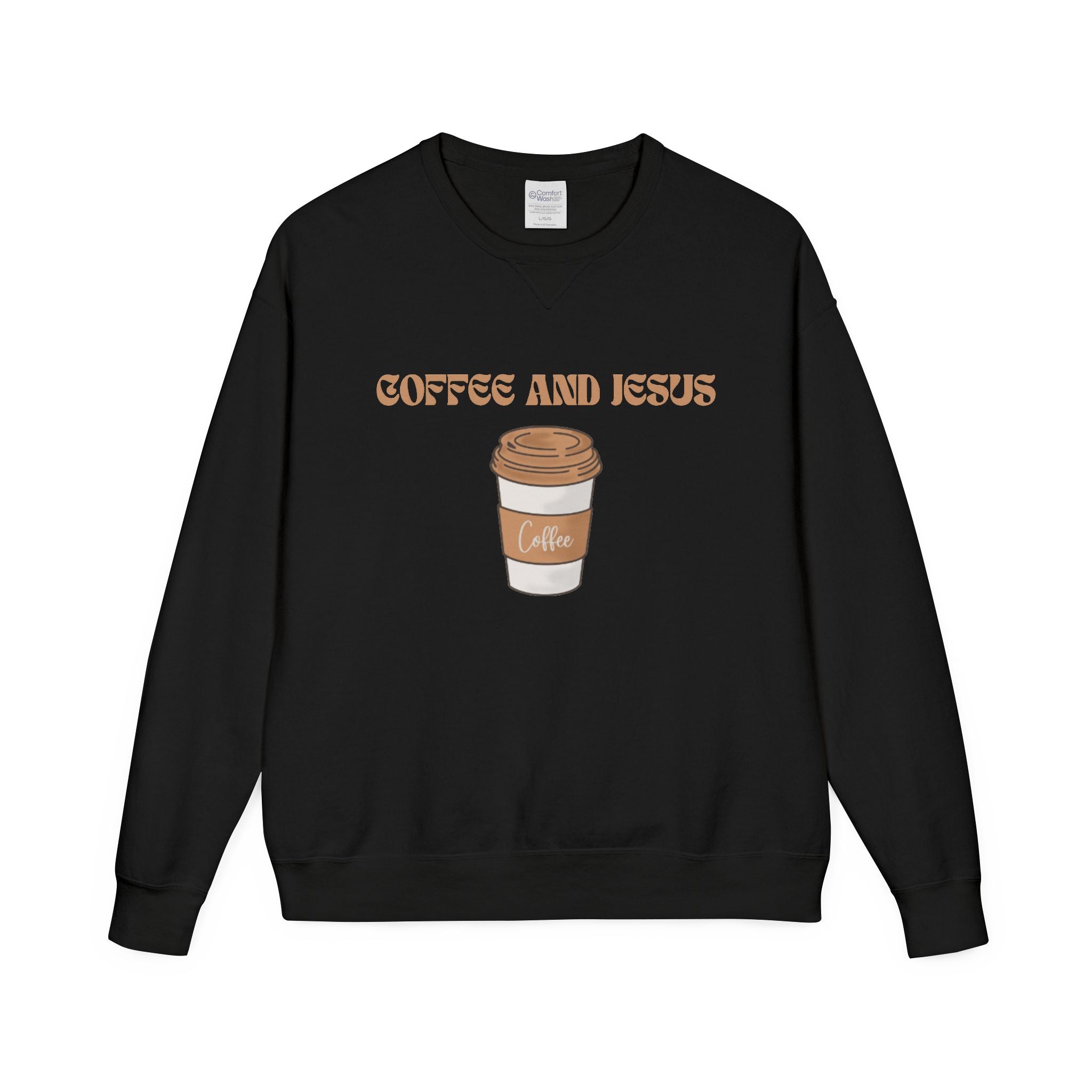 Coffee and Jesus Crewneck Sweatshirt
