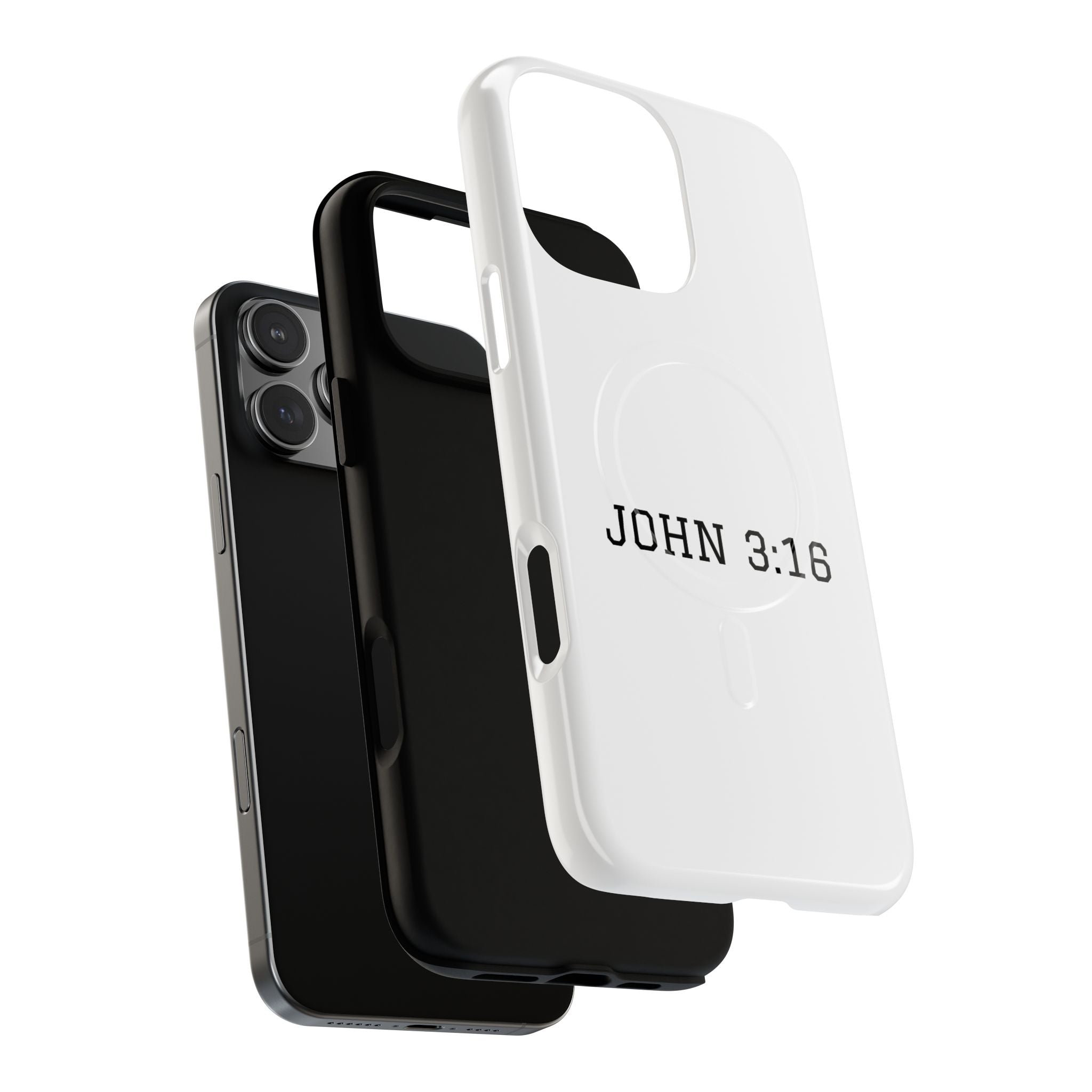 John 3:16 Tough Magnetic Phone Case Slim Protective Christian iPhone Cover