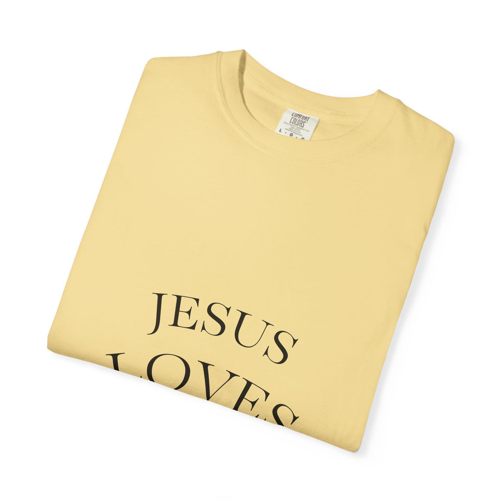 Jesus Loves You T-Shirt — Minimal Faith Graphic Tee