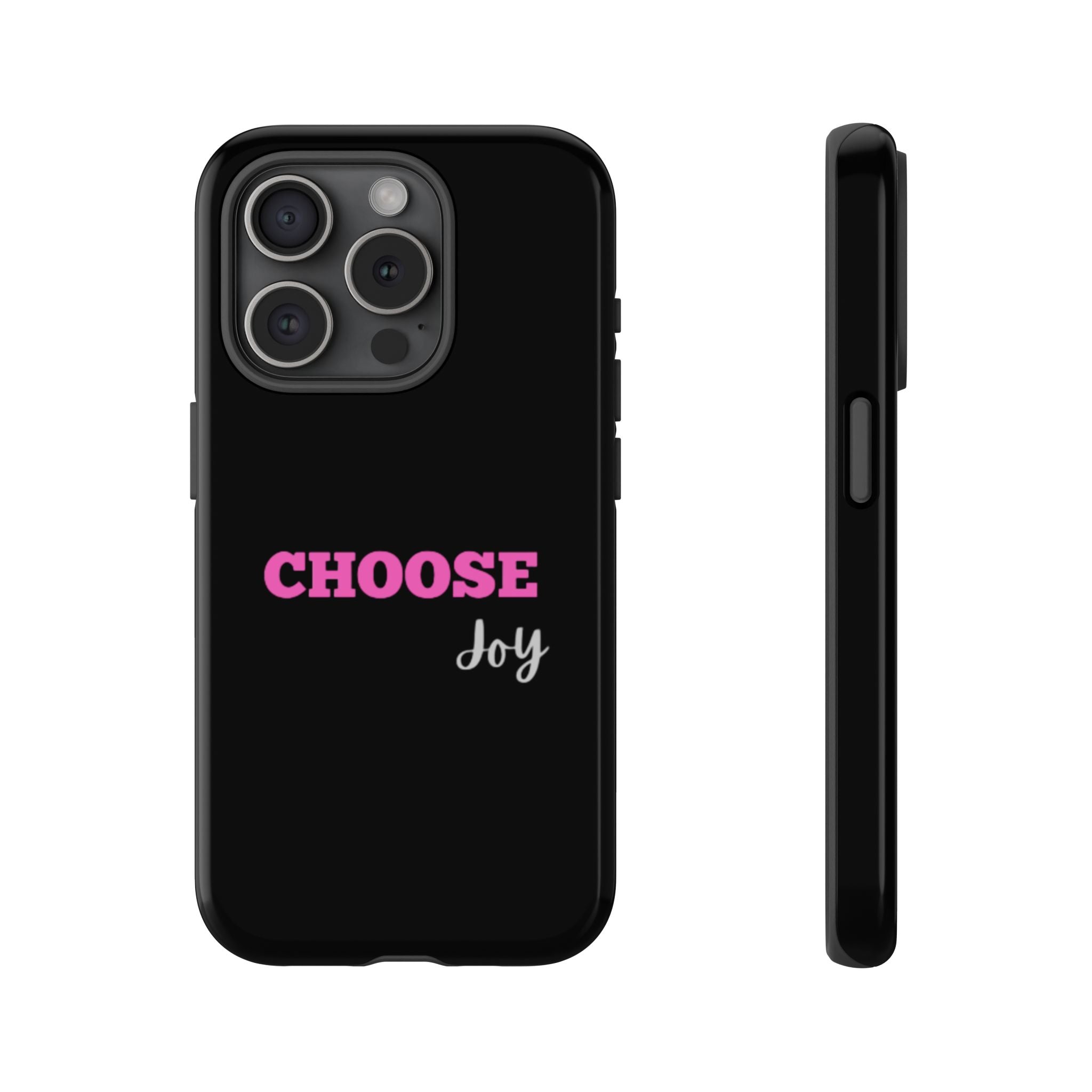Choose Joy phone case | inspirational text iPhone case