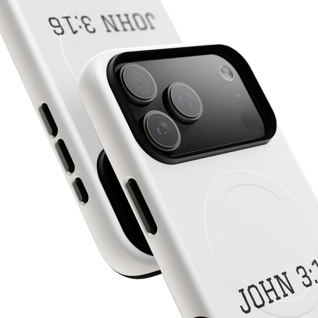 John 3:16 Tough Magnetic Phone Case Slim Protective Christian iPhone Cover