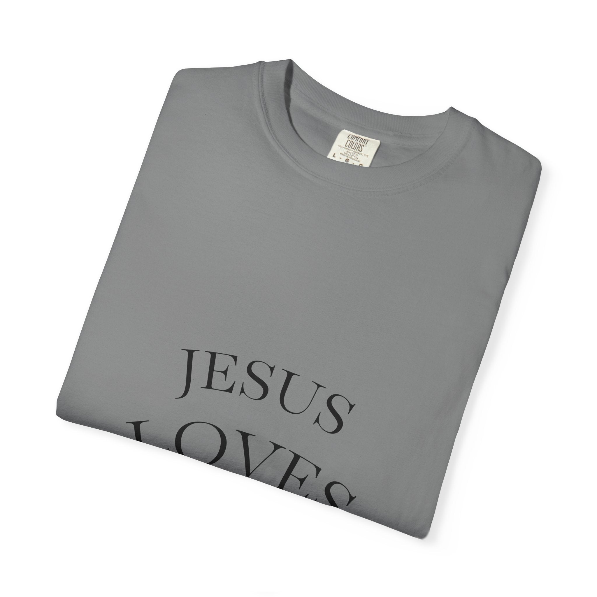 Jesus Loves You T-Shirt — Minimal Faith Graphic Tee
