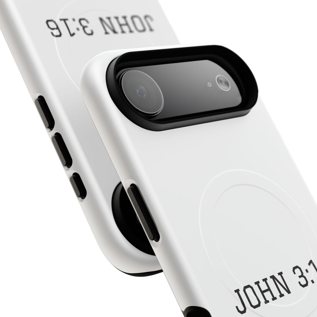 John 3:16 Tough Magnetic Phone Case Slim Protective Christian iPhone Cover