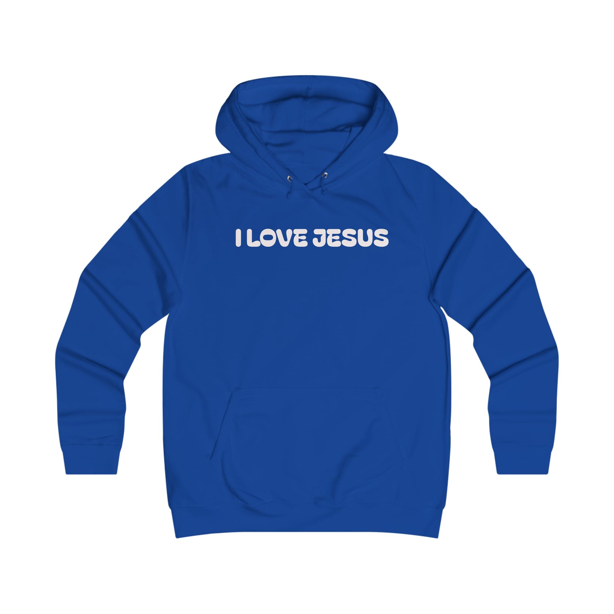 I Love Jesus Hoodie — Bold, Cozy, Faith-Driven