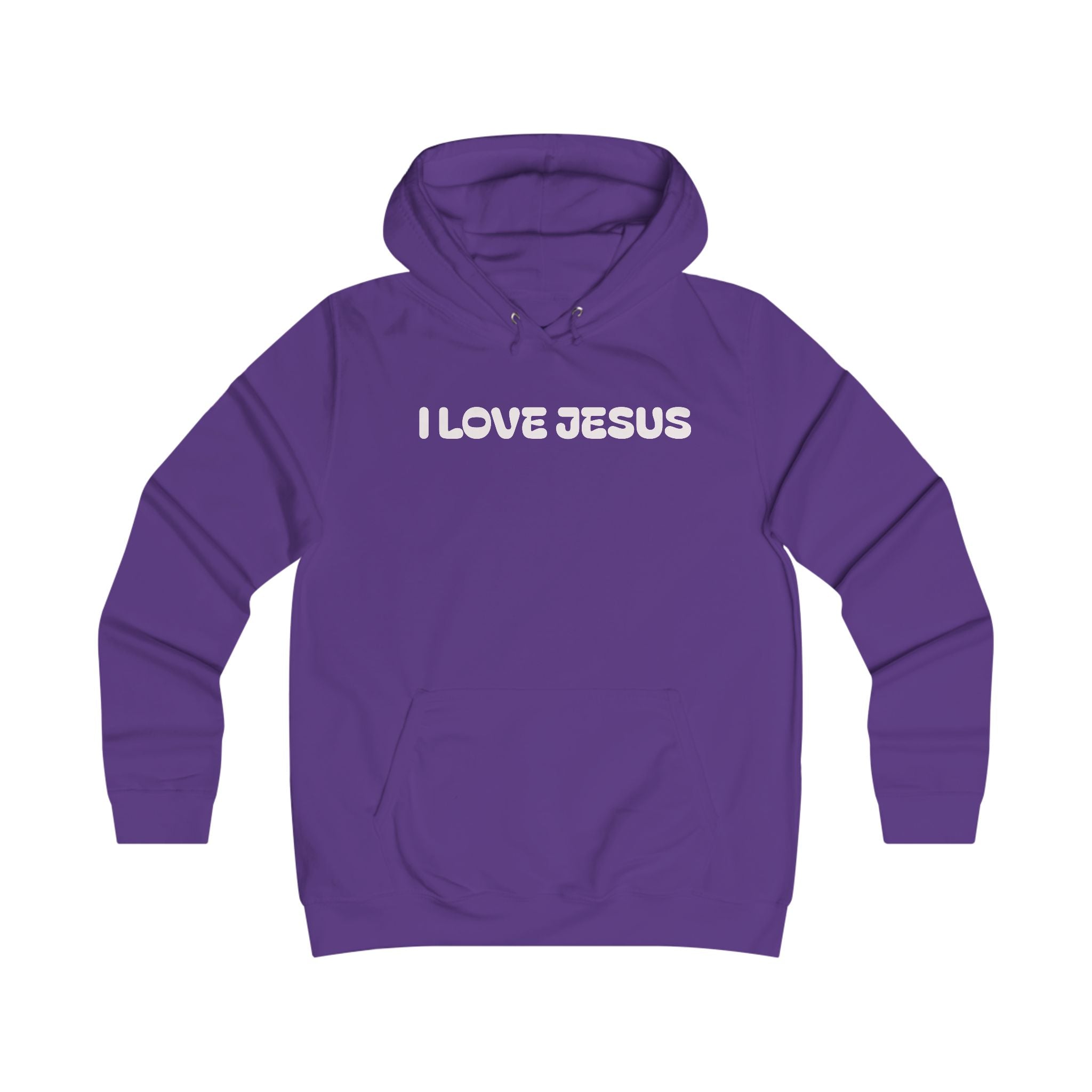I Love Jesus Hoodie — Bold, Cozy, Faith-Driven