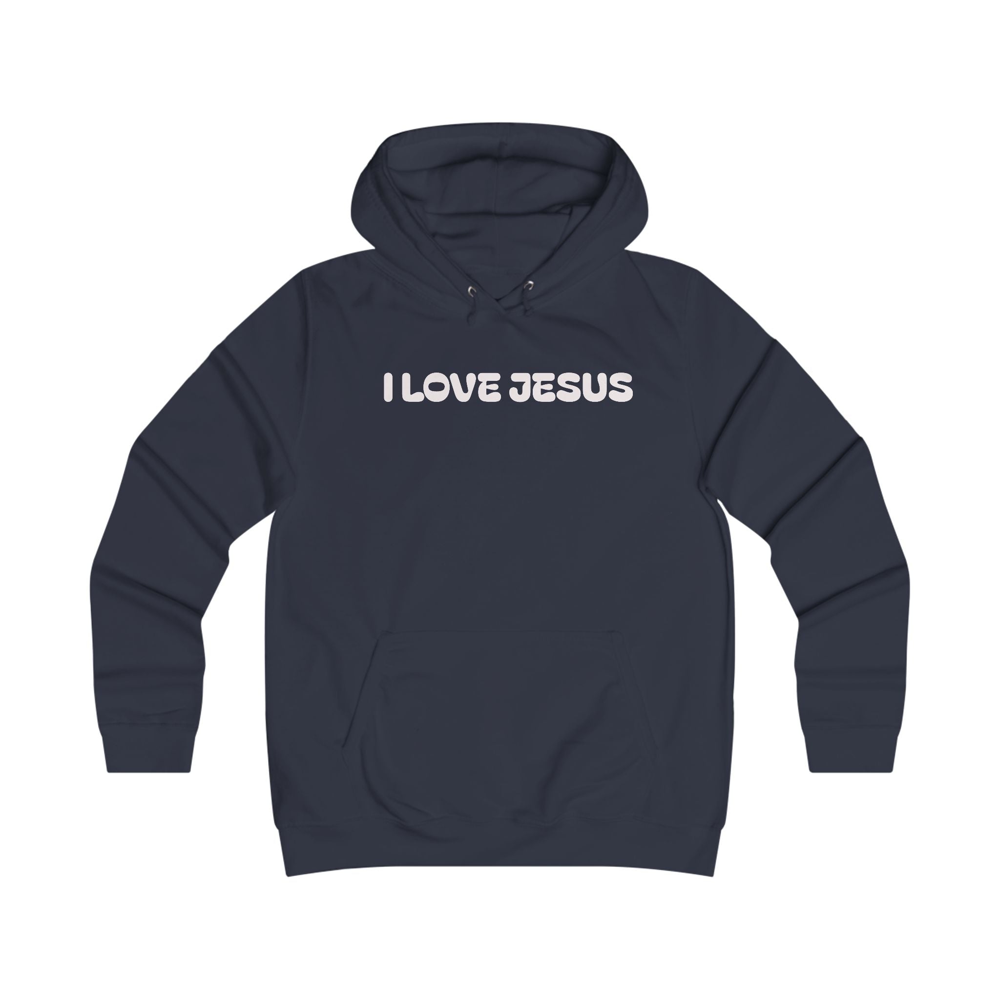 I Love Jesus Hoodie — Bold, Cozy, Faith-Driven