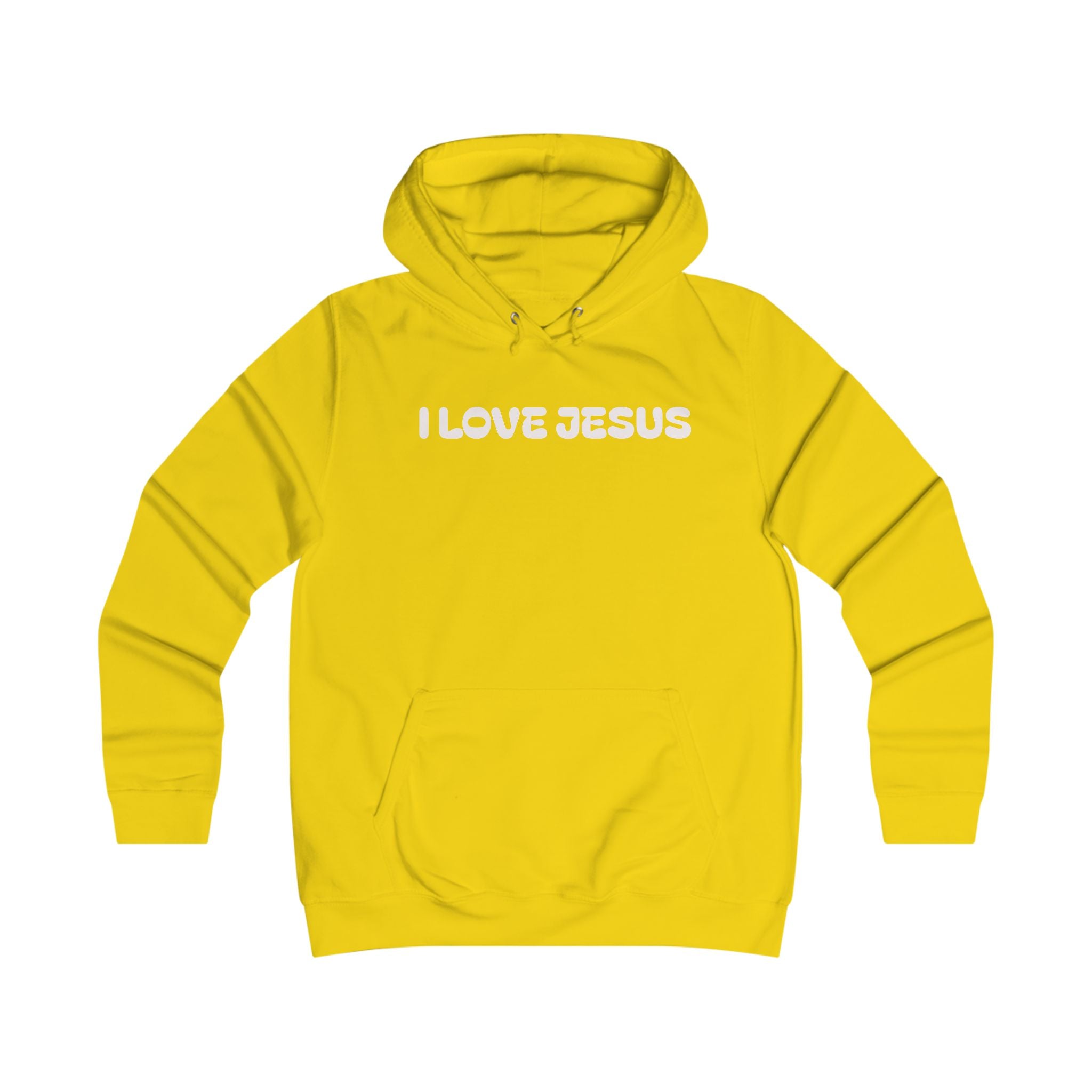 I Love Jesus Hoodie — Bold, Cozy, Faith-Driven