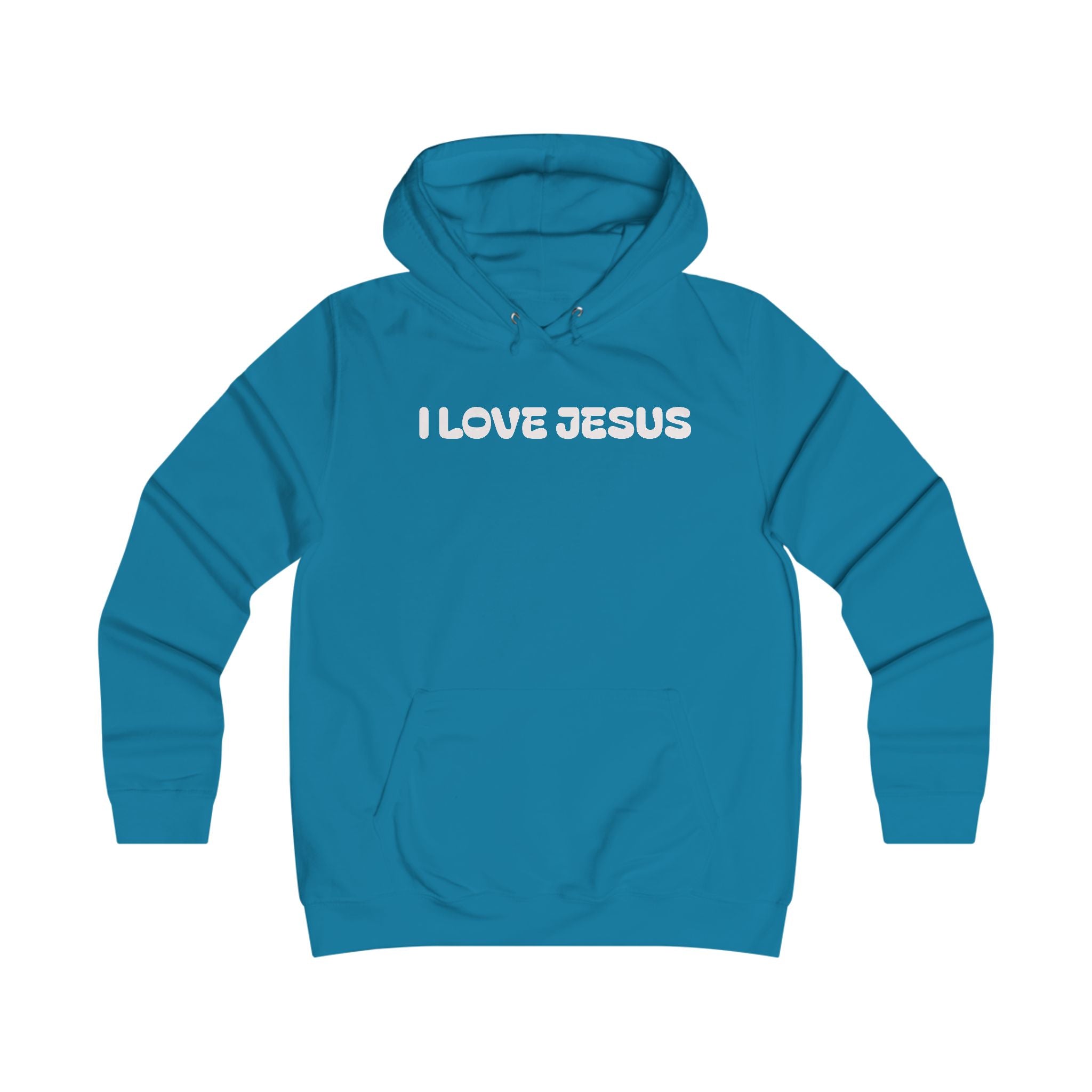 I Love Jesus Hoodie — Bold, Cozy, Faith-Driven