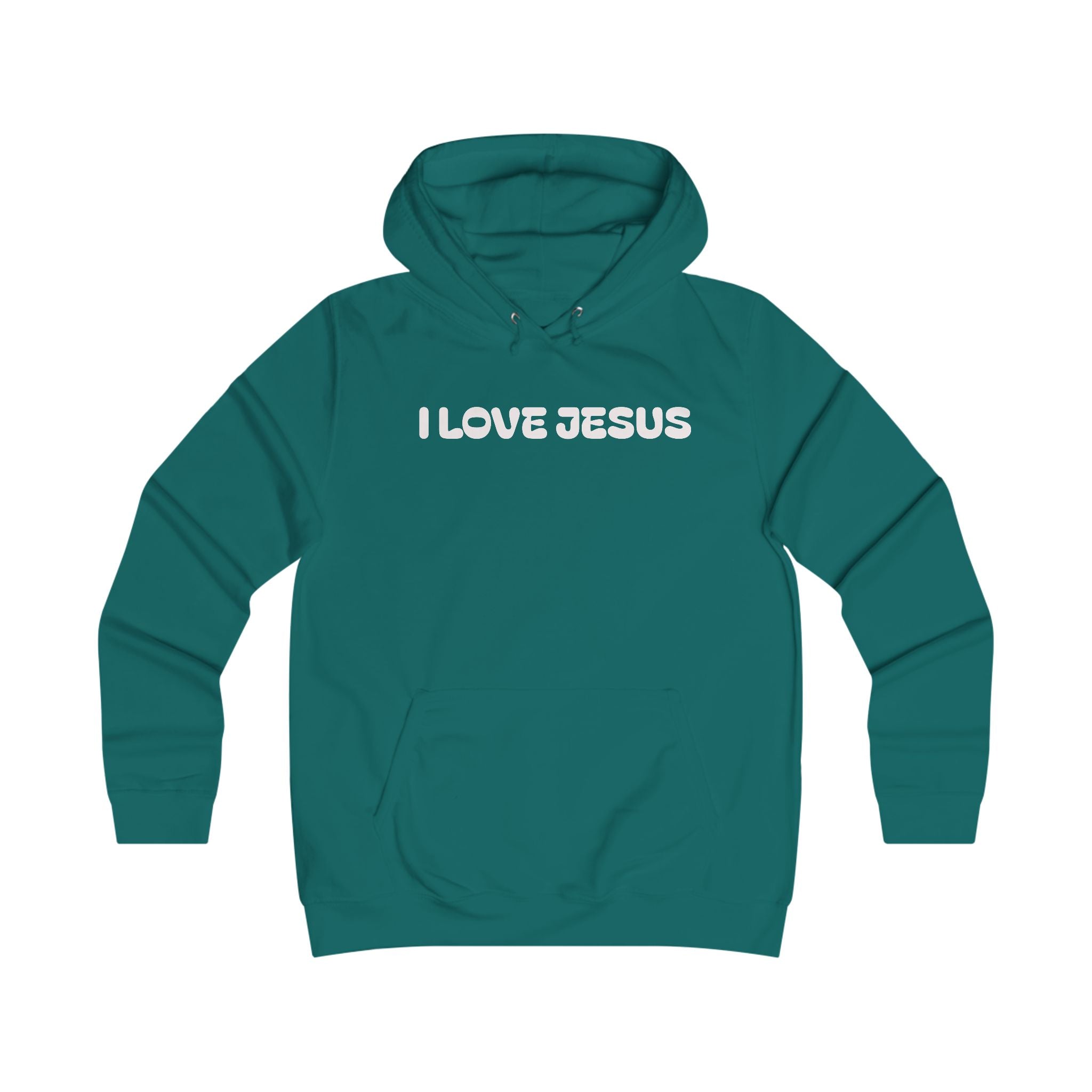 I Love Jesus Hoodie — Bold, Cozy, Faith-Driven