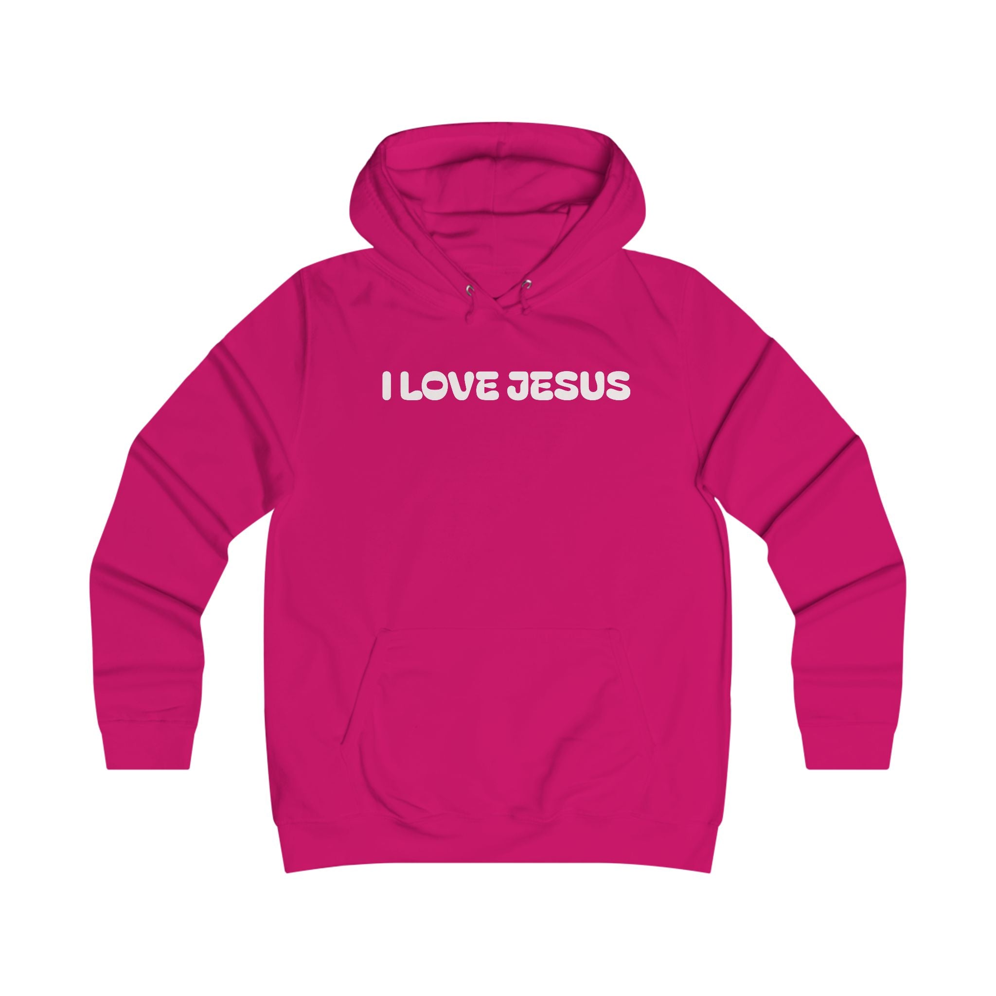I Love Jesus Hoodie — Bold, Cozy, Faith-Driven
