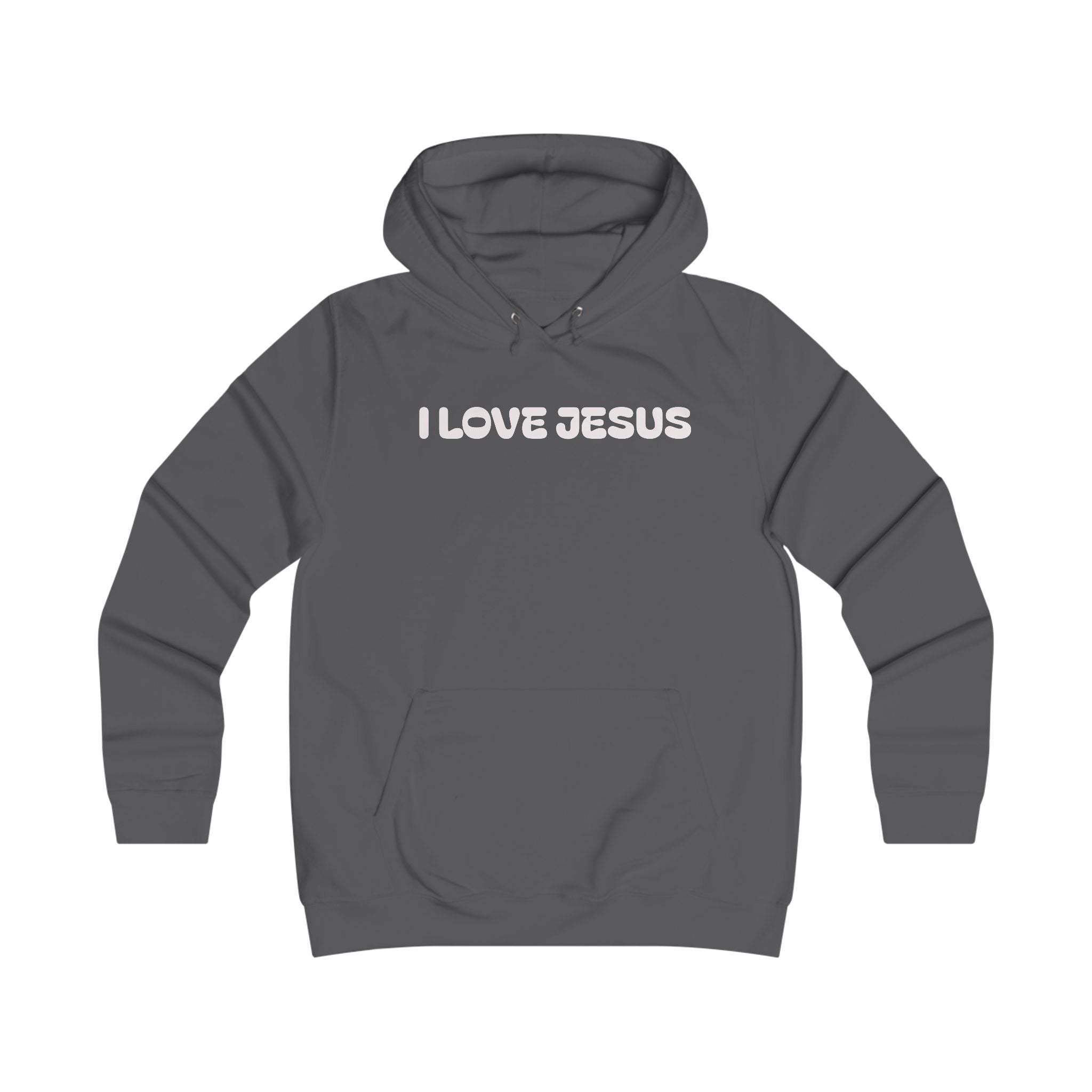I Love Jesus Hoodie — Bold, Cozy, Faith-Driven
