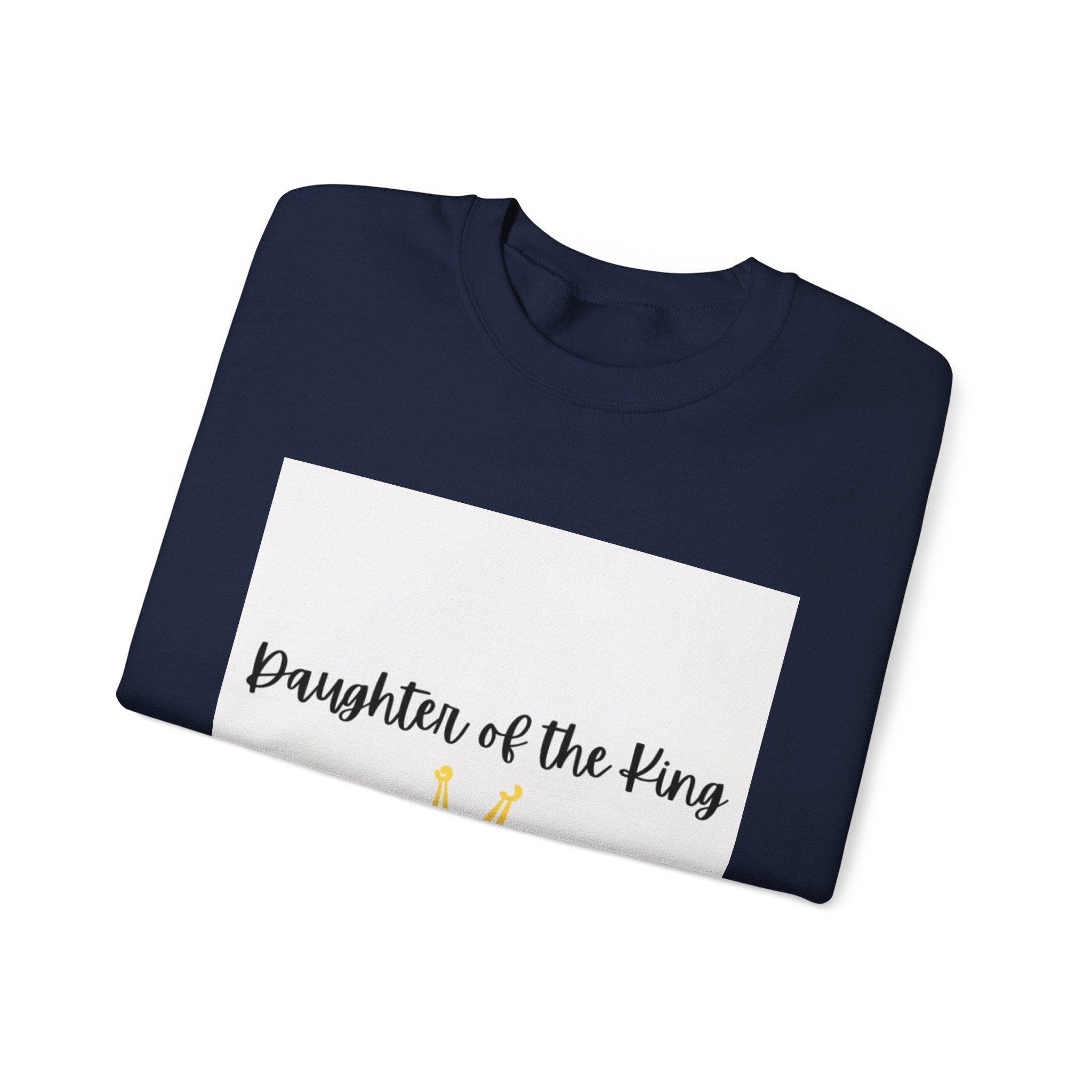 Daughter of the King Sweatshirt – Christian Crown Crewneck