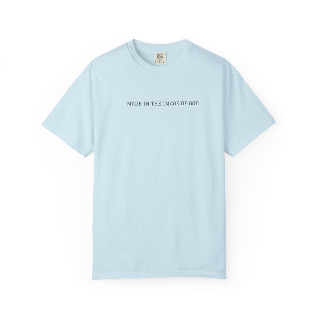Made in the Image of God T-Shirt — Faith-Based Minimalist Christian Tee