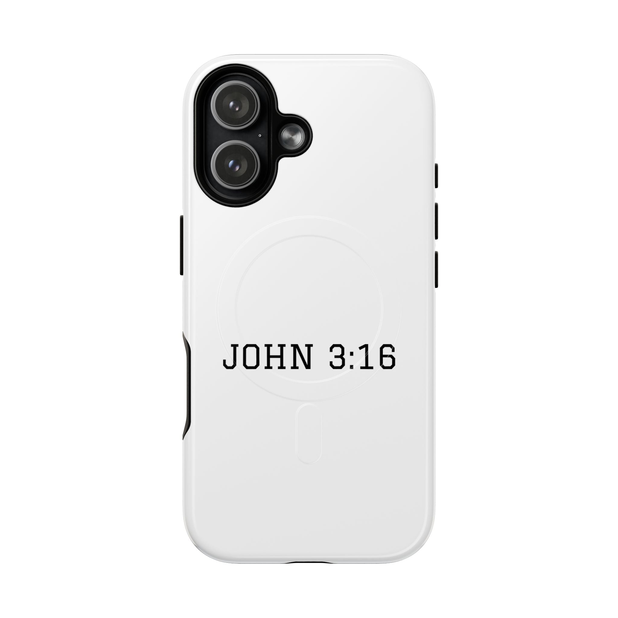 John 3:16 Tough Magnetic Phone Case Slim Protective Christian iPhone Cover