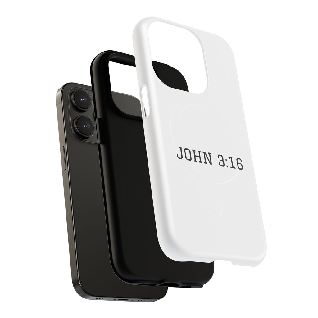 John 3:16 Tough Magnetic Phone Case Slim Protective Christian iPhone Cover