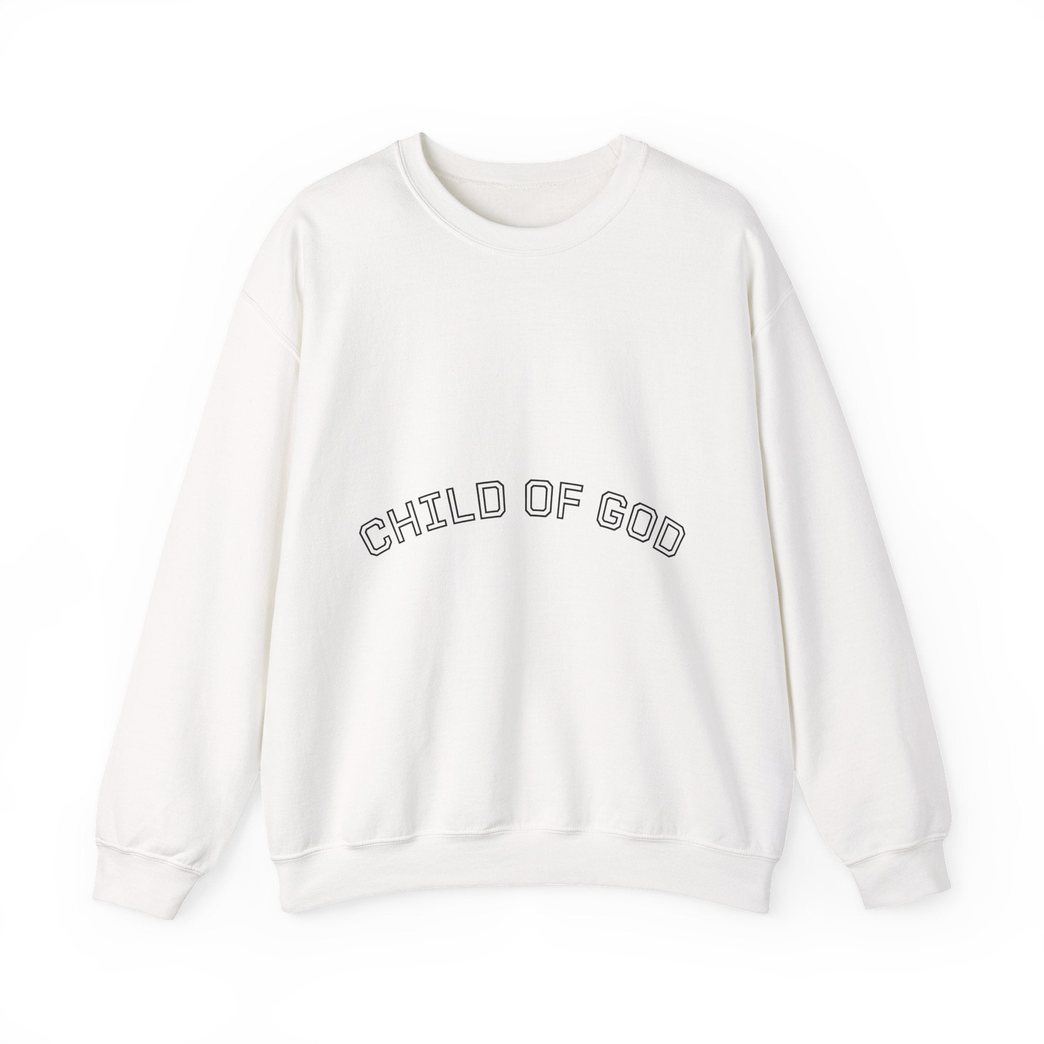 Child of God Crewneck Sweatshirt — Faith-Based Christian Pullover