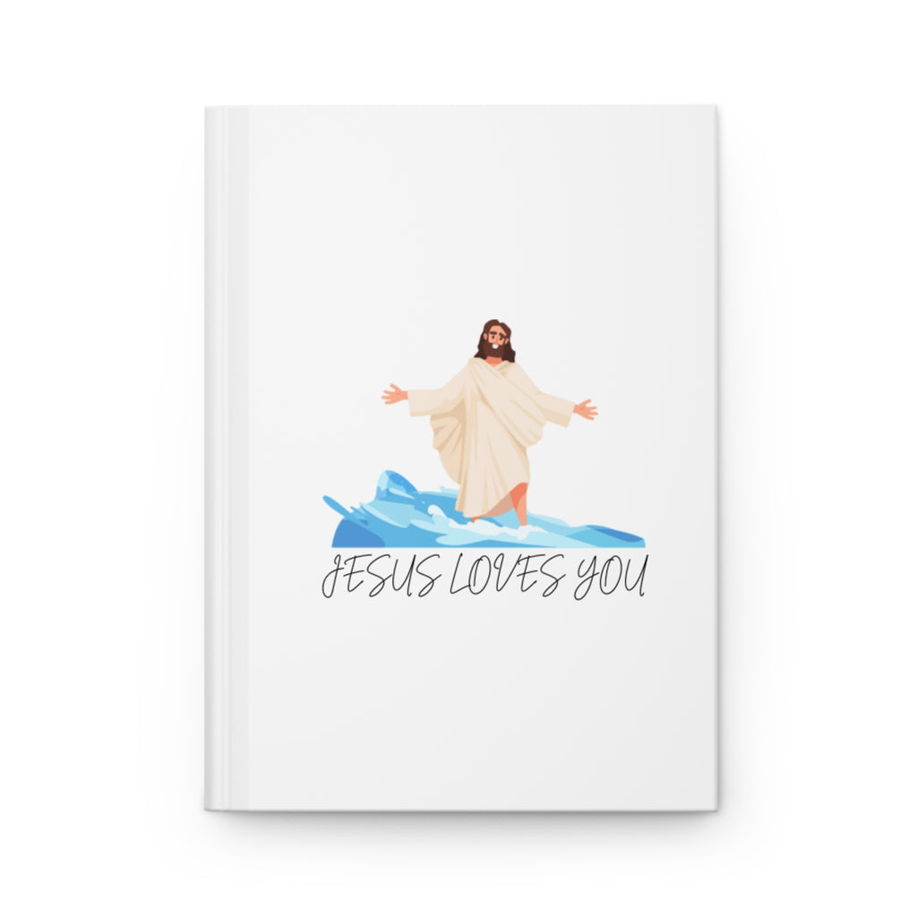 Jesus Loves You Journal | Hardcover Matte Christian Faith Notebook