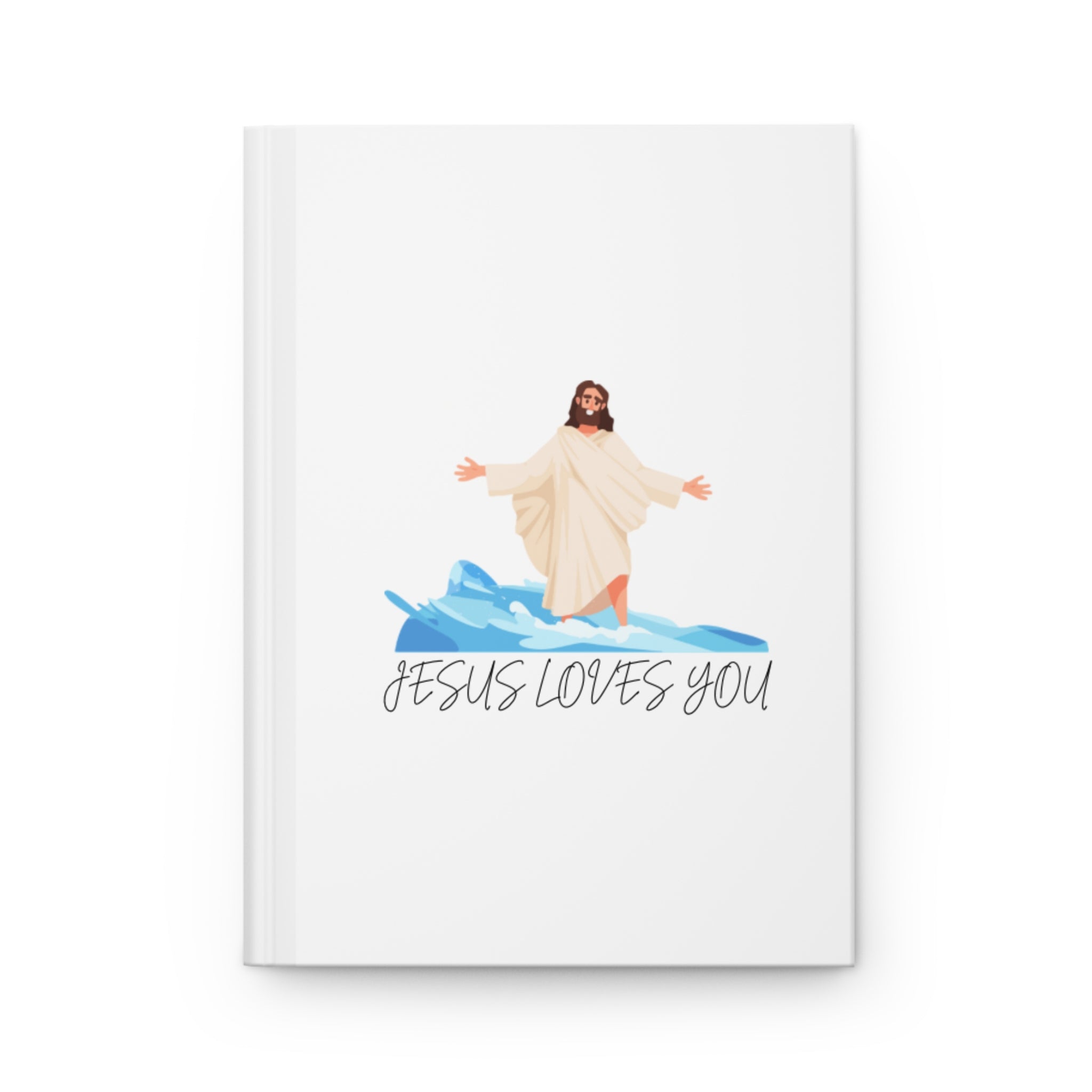 Jesus Loves You Journal | Hardcover Matte Christian Faith Notebook