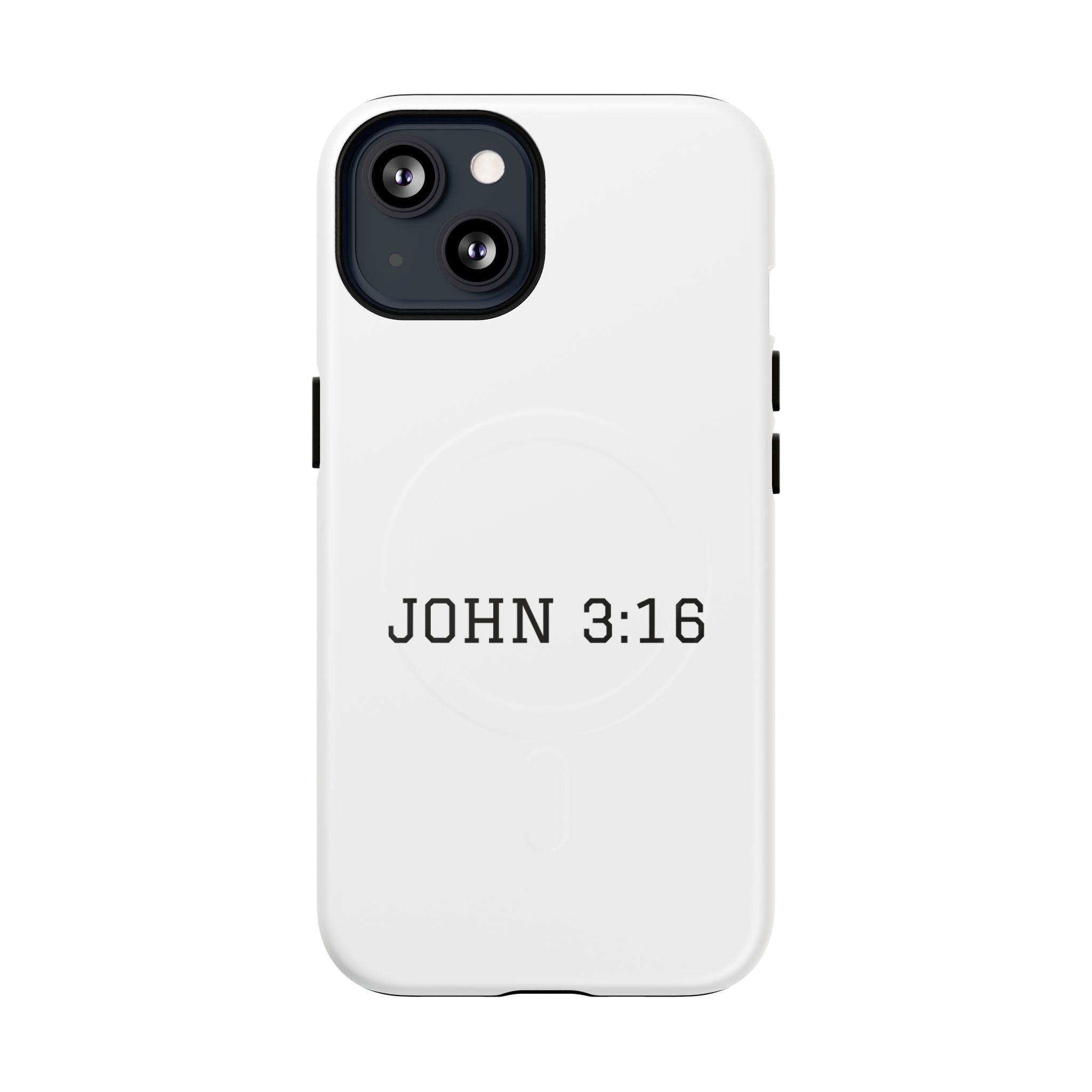 John 3:16 Tough Magnetic Phone Case Slim Protective Christian iPhone Cover