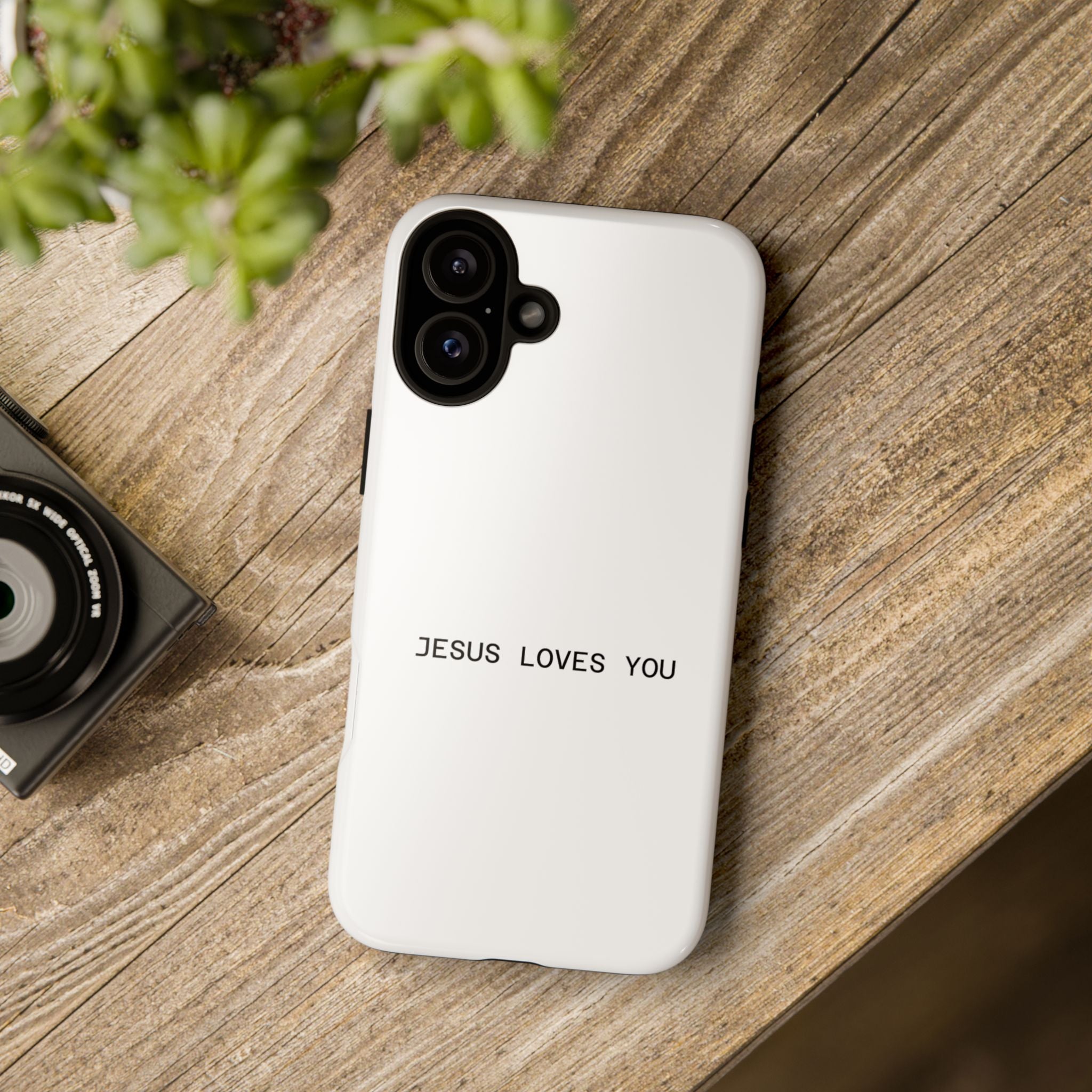 Jesus Loves You Tough Phone Case