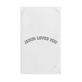 Jesus Loves You Hand Towel — Minimal Faith Kitchen & Bathroom Towel
