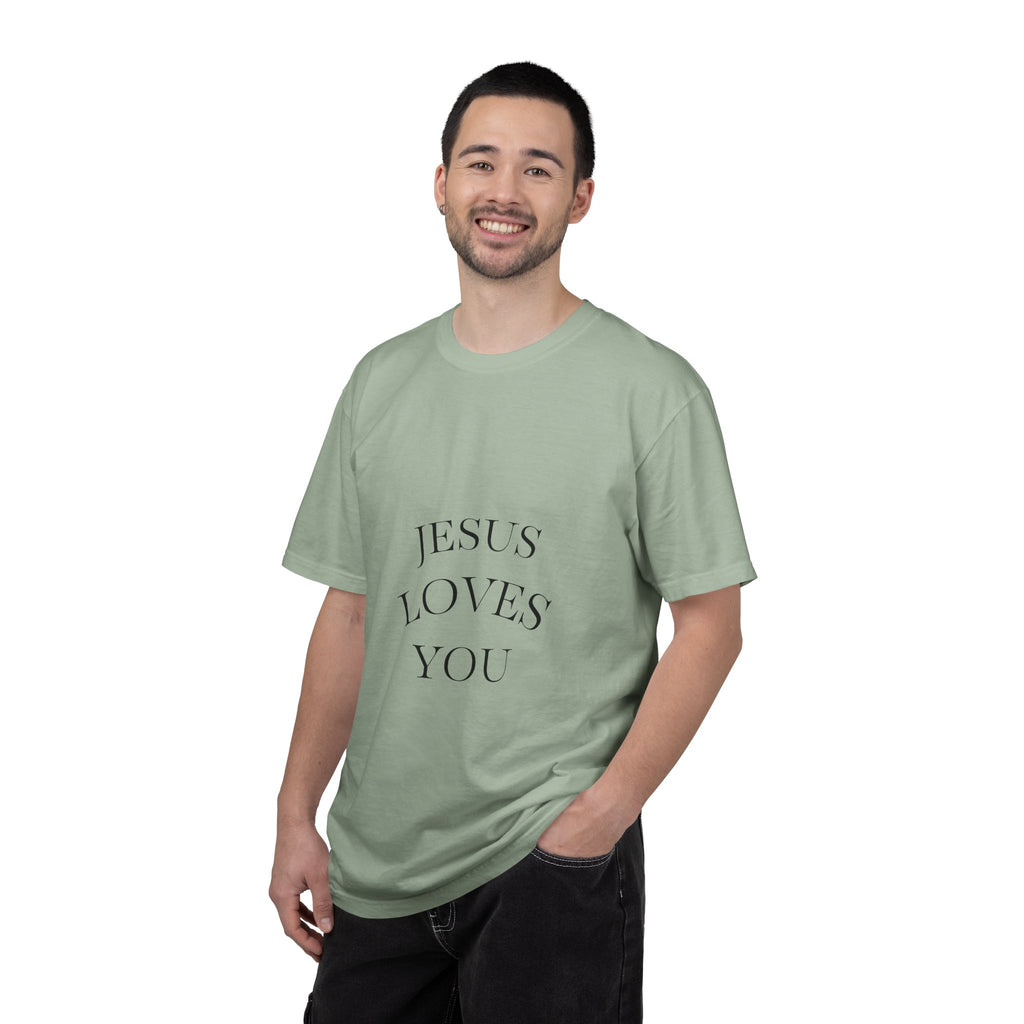 Jesus Loves You T-Shirt — Minimal Faith Graphic Tee