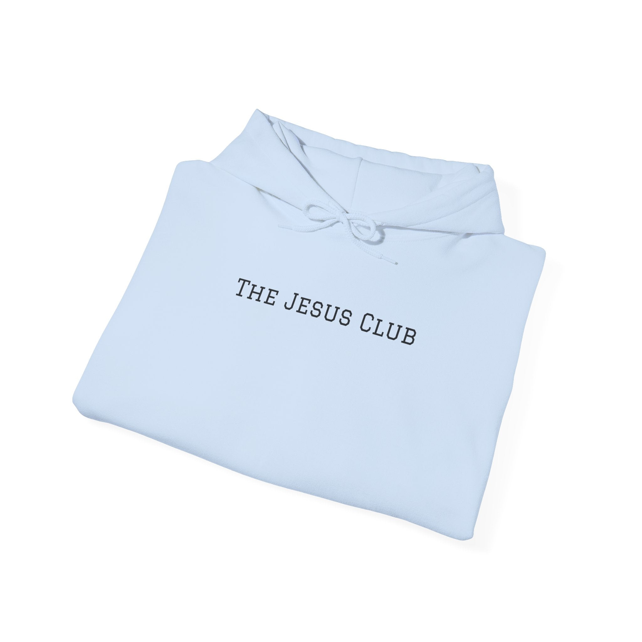 Hoodie - “The Jesus Club” Minimalist Christian Pullover
