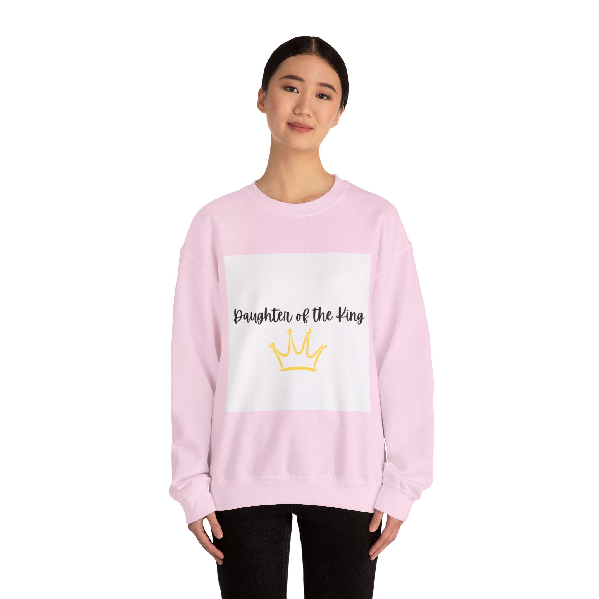 Daughter of the King Sweatshirt – Christian Crown Crewneck