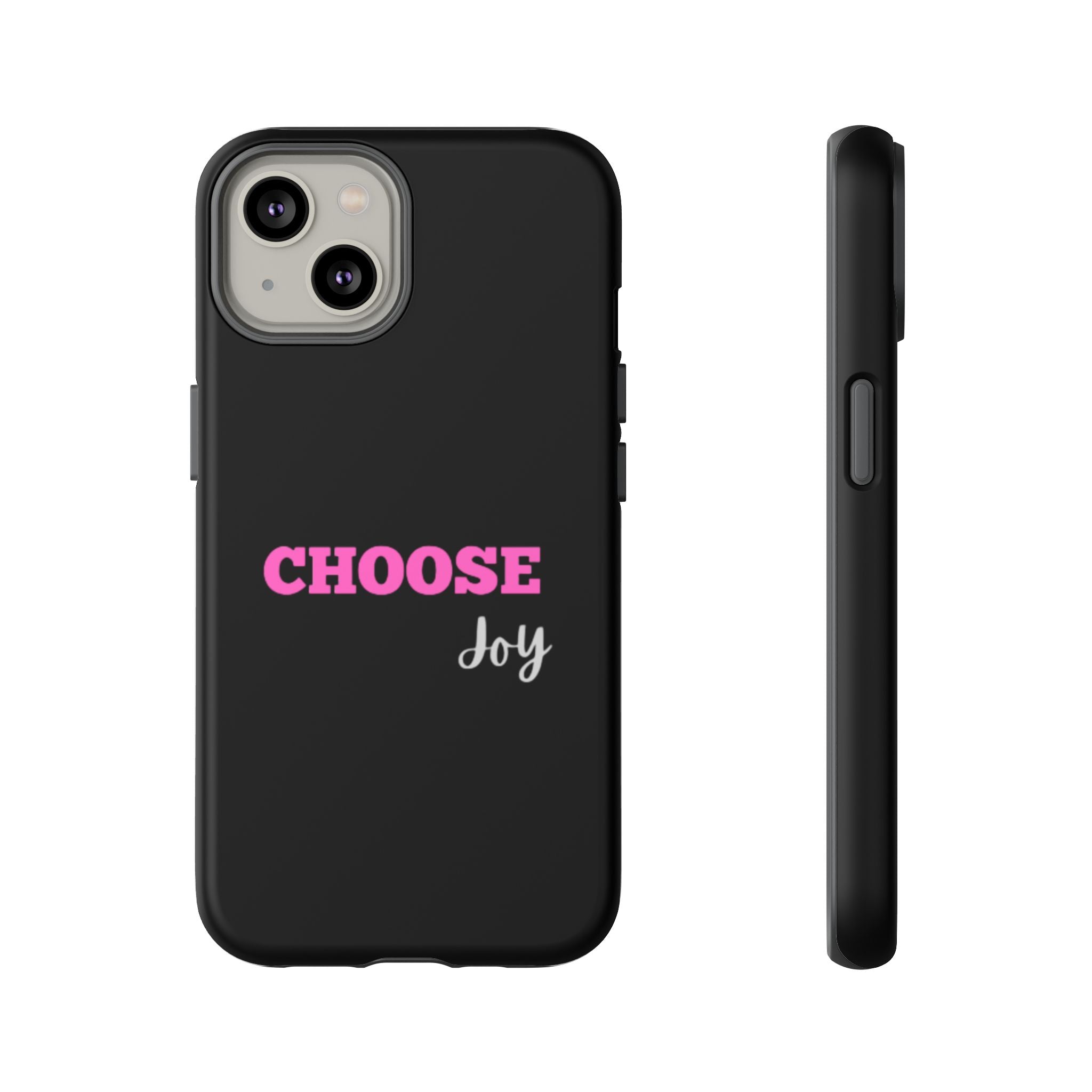 Choose Joy phone case | inspirational text iPhone case