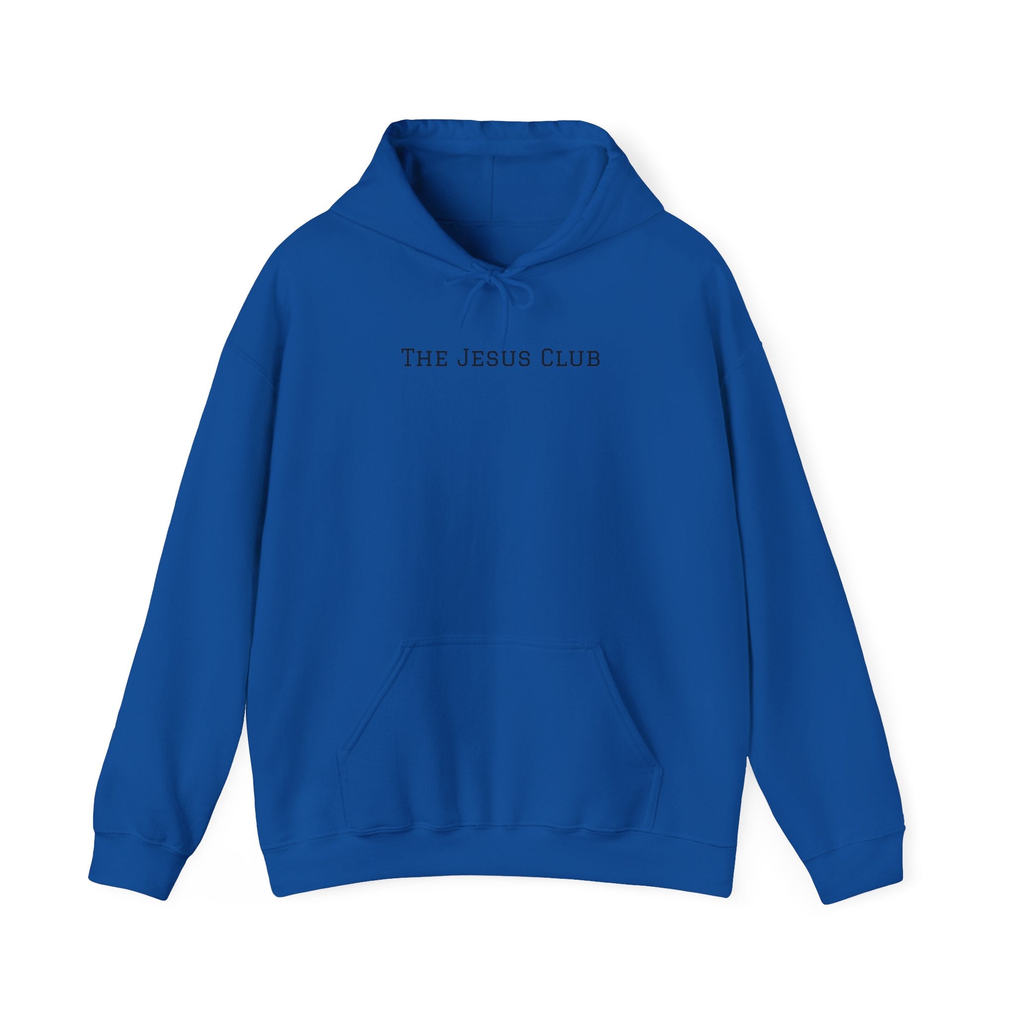 Hoodie - “The Jesus Club” Minimalist Christian Pullover