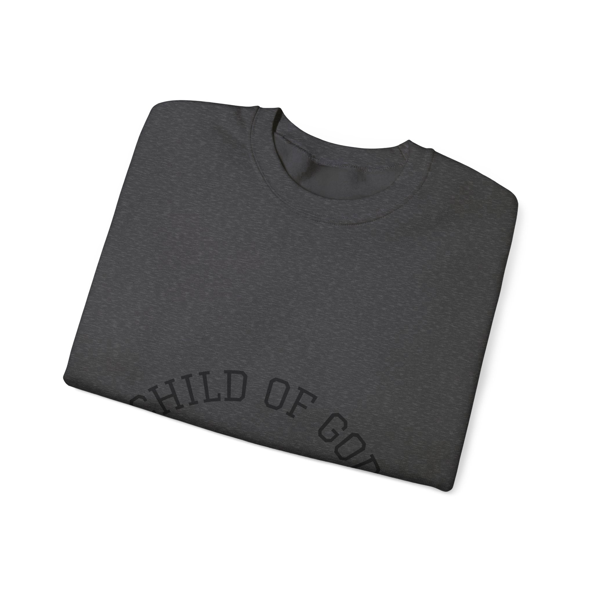 Child of God Crewneck Sweatshirt — Minimal Faith Graphic Pullover