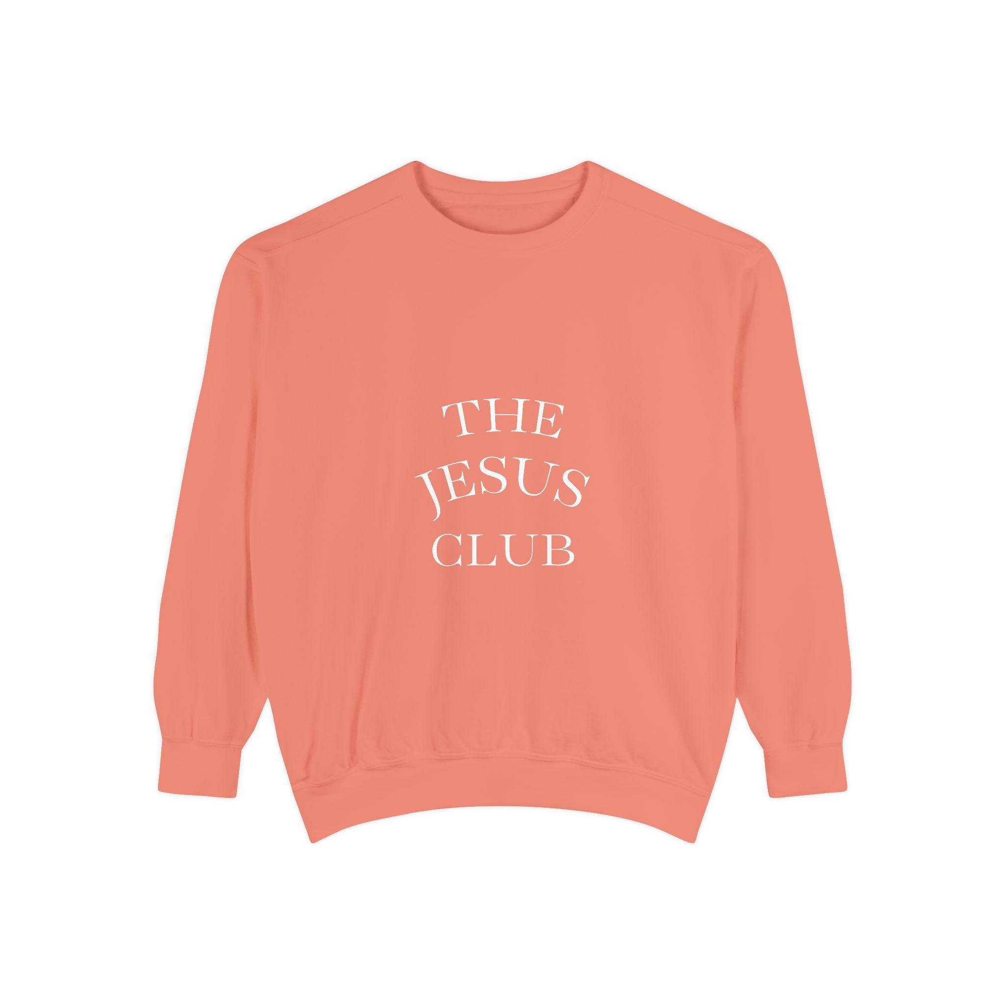 The Jesus Club Sweatshirt  Christian Faith Graphic Crewneck