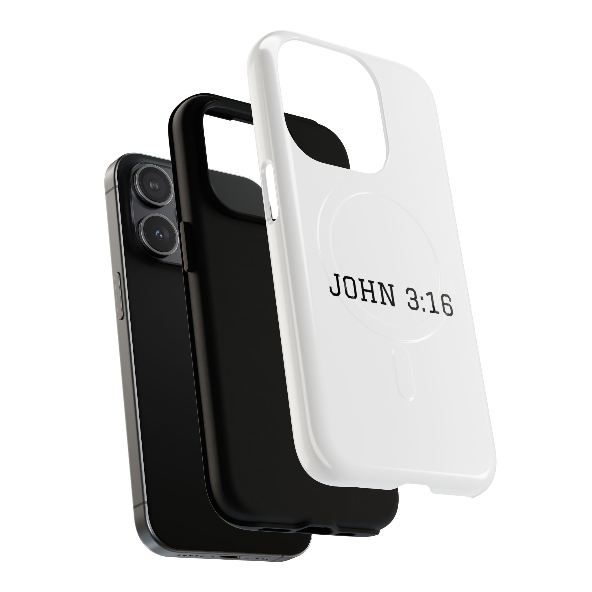 John 3:16 Tough Magnetic Phone Case Slim Protective Christian iPhone Cover