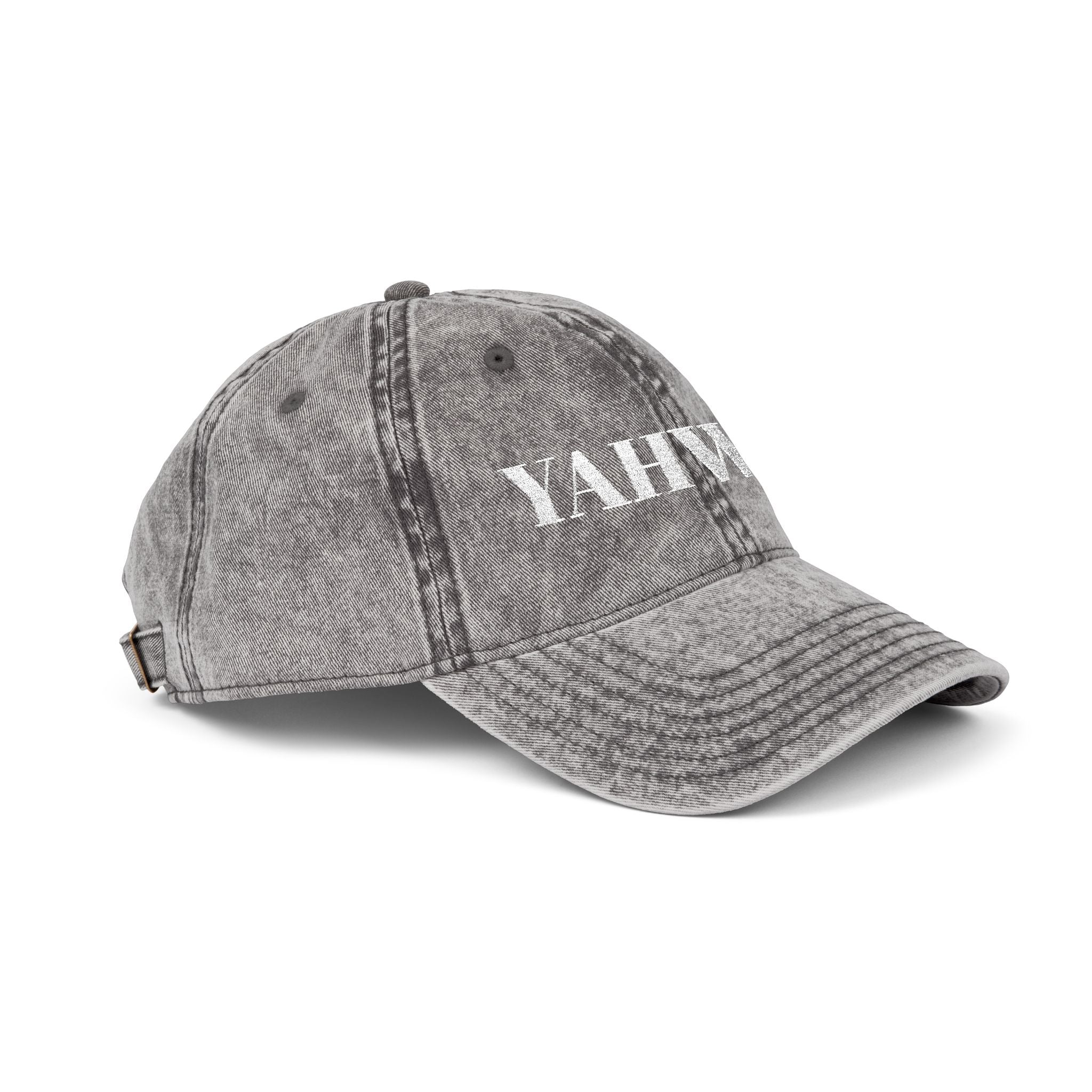 YAHWEH embroidered Vintage Cap | Religious Scripture Baseball Hat