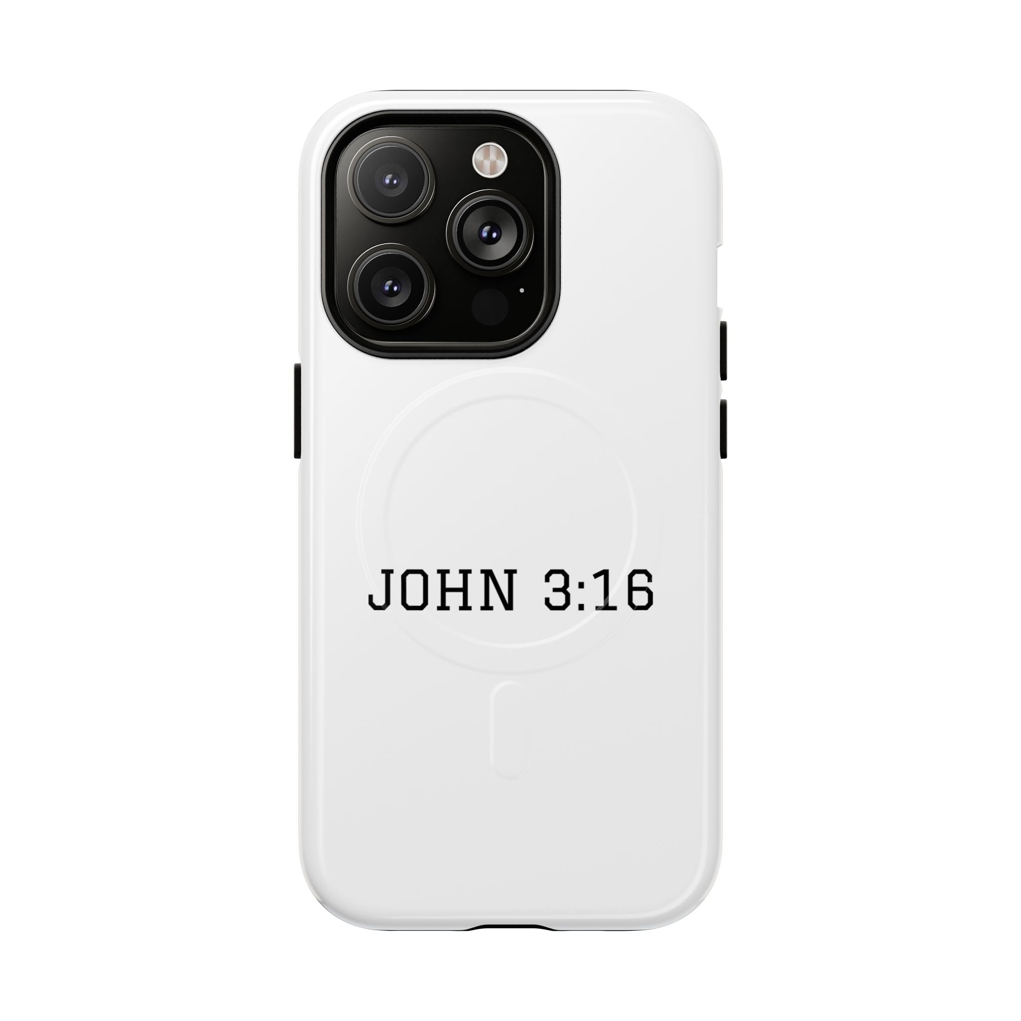 John 3:16 Tough Magnetic Phone Case Slim Protective Christian iPhone Cover