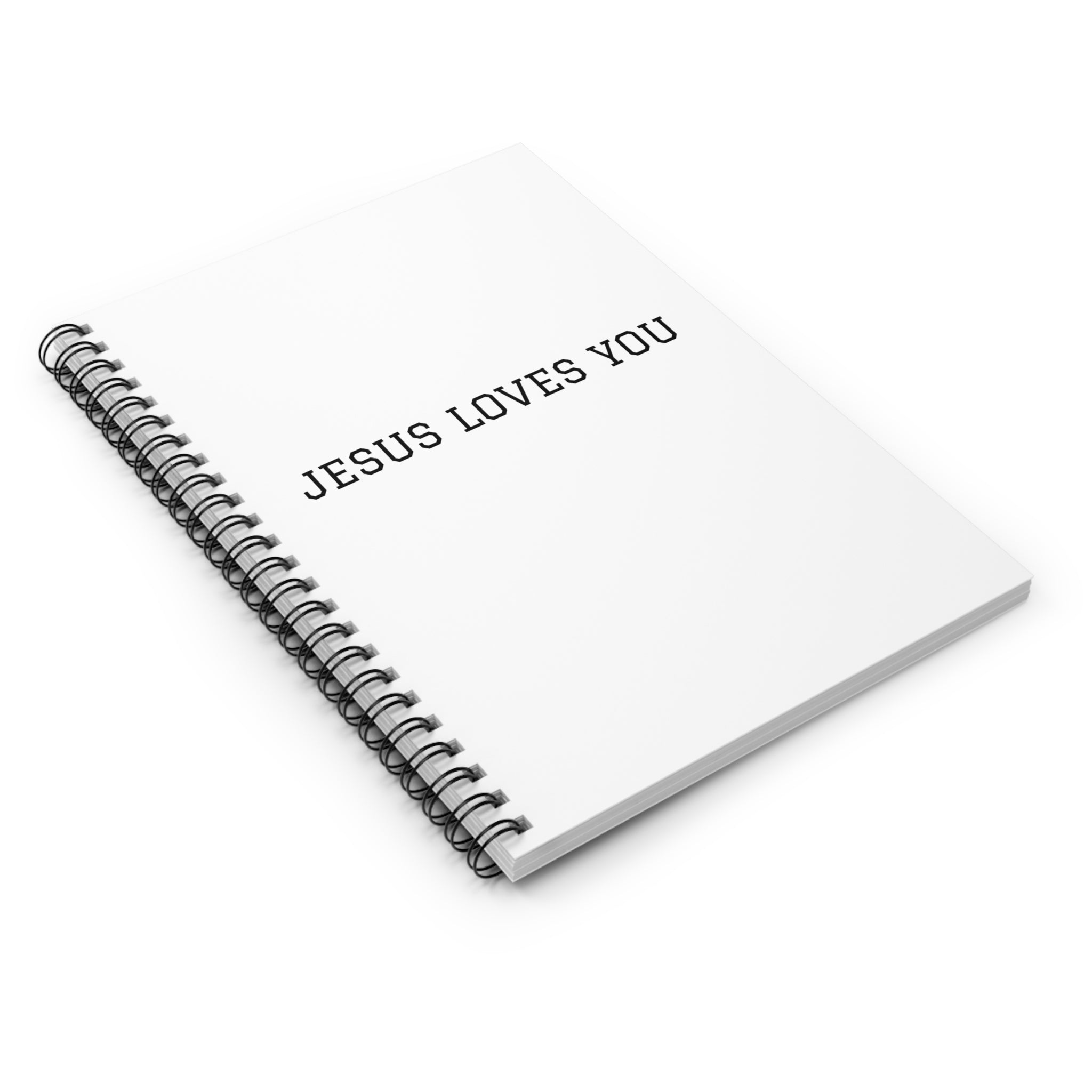 Jesus Loves You Spiral Notebook