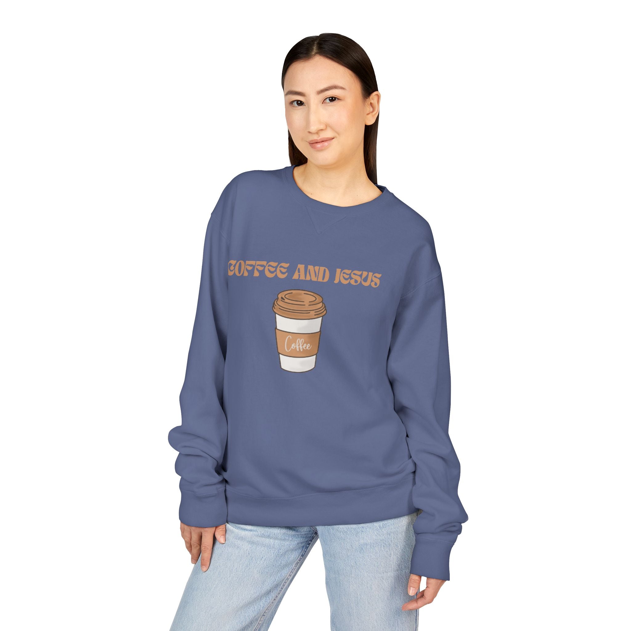 Coffee and Jesus Crewneck Sweatshirt
