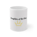 Daughter of the King 11oz Coffee Mug — Christian Faith Crown Gift